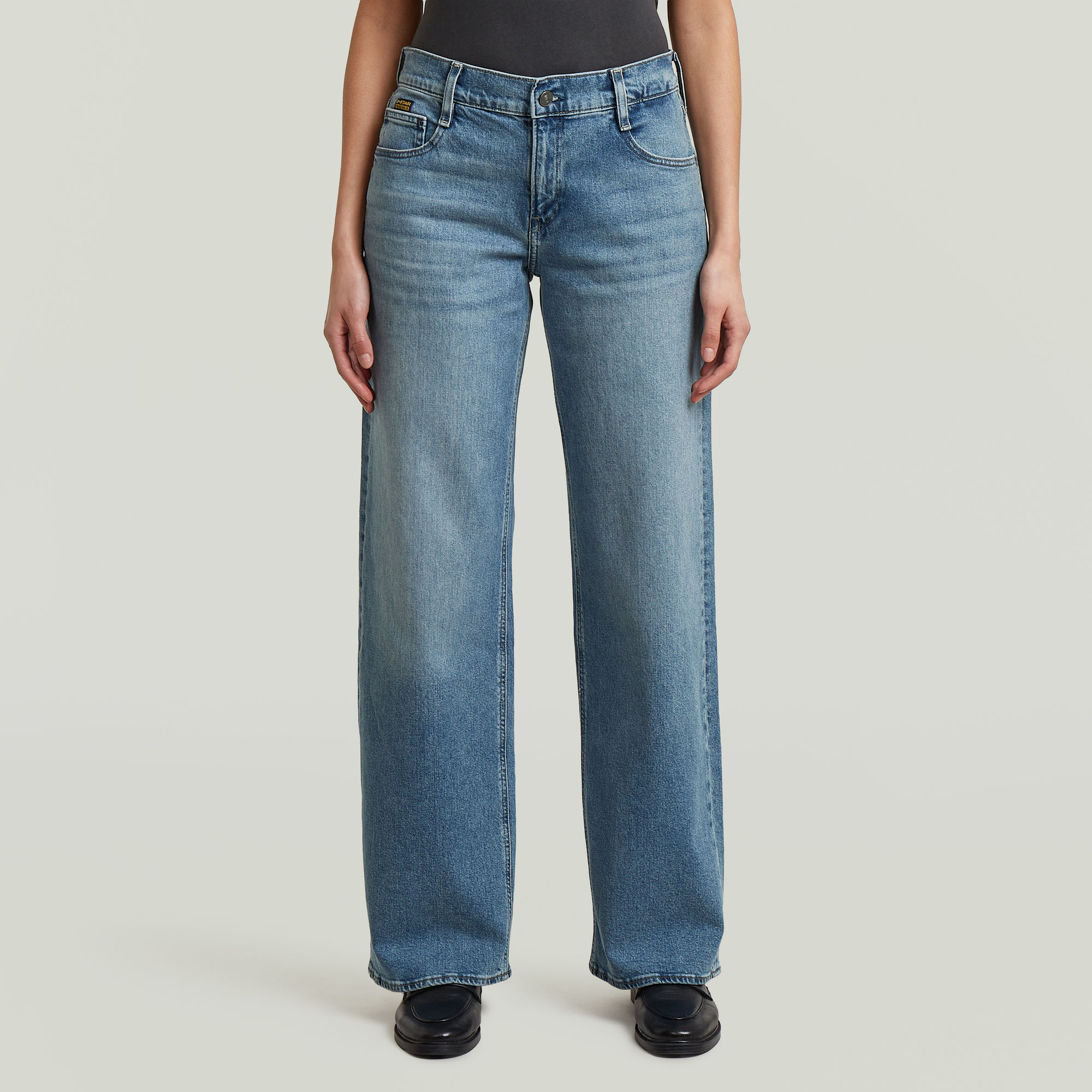 

Judee Loose Jeans - Medium blue - Women