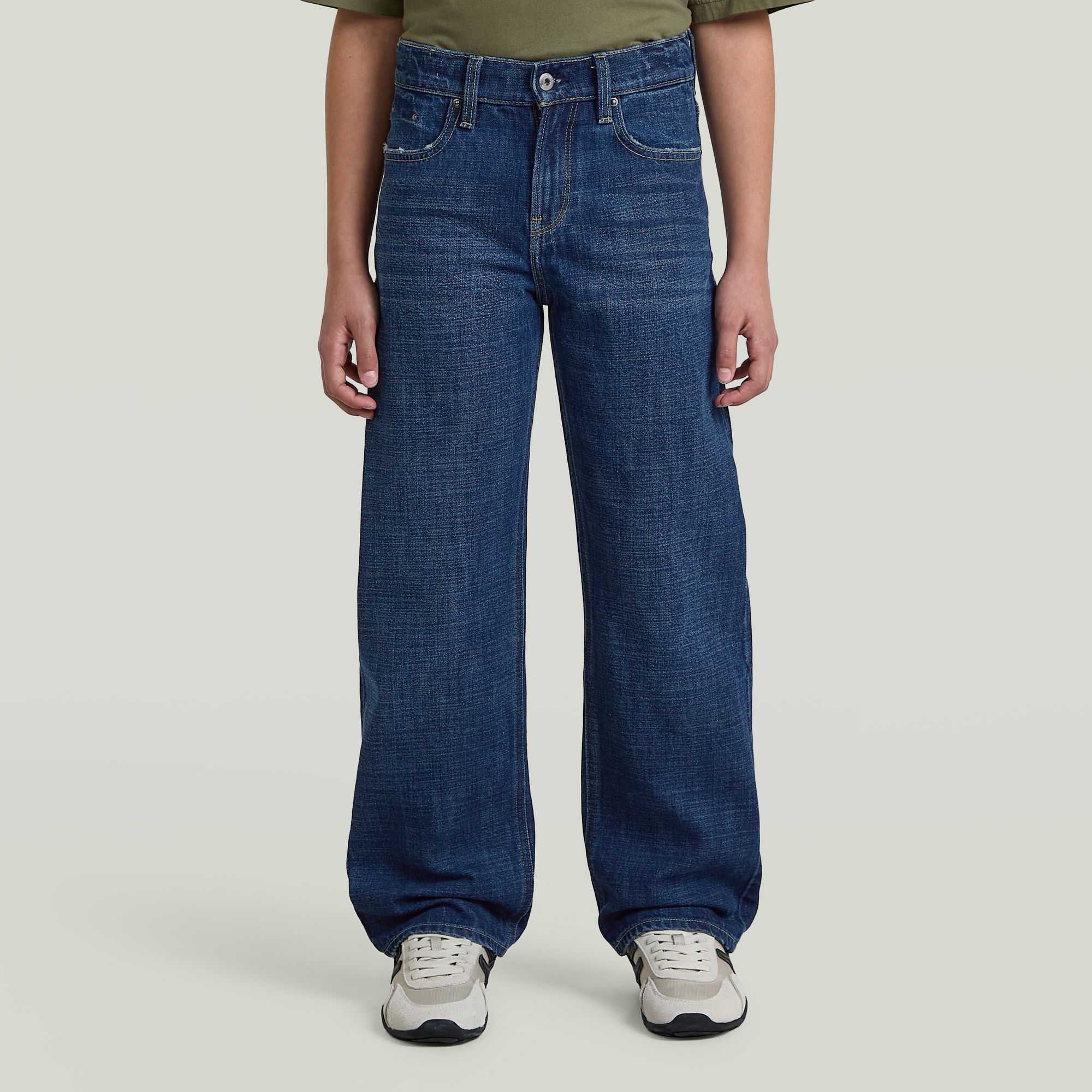 

Dakota Regular Straight Jeans voor jongens - Midden blauw - jongens