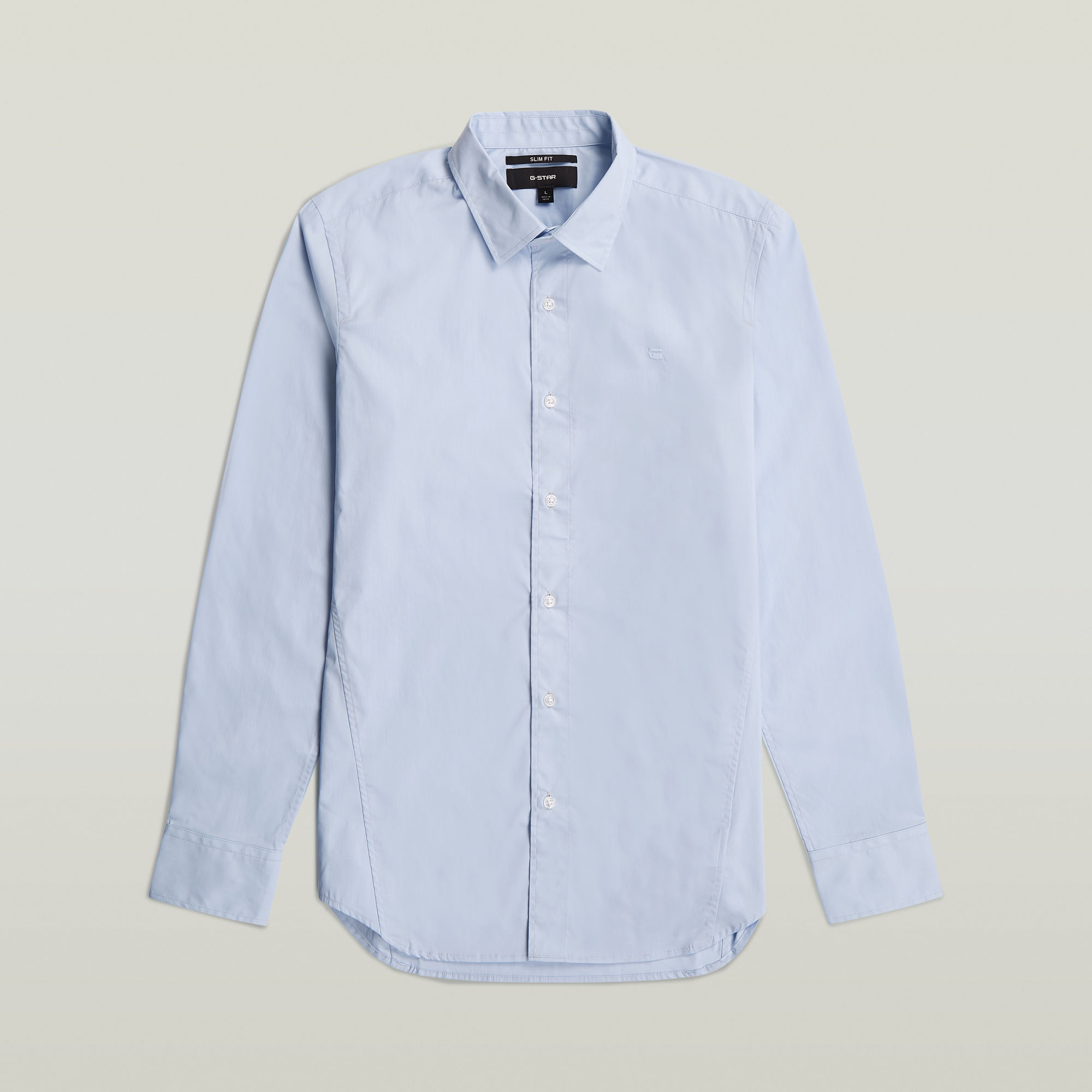 Thumbnail - Uniform Slim Hemd - Hellblau - Herren