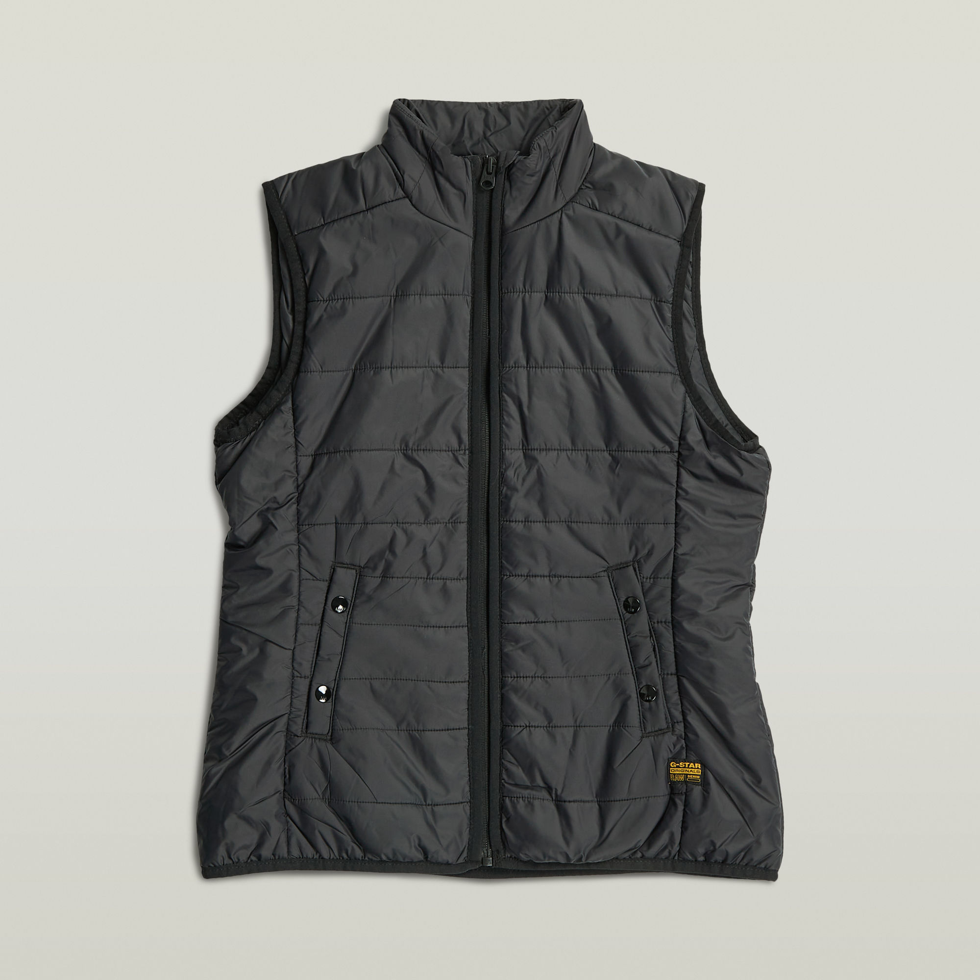 Thumbnail - Girls Foundation Padded Liner Weste - Schwarz - mädchen