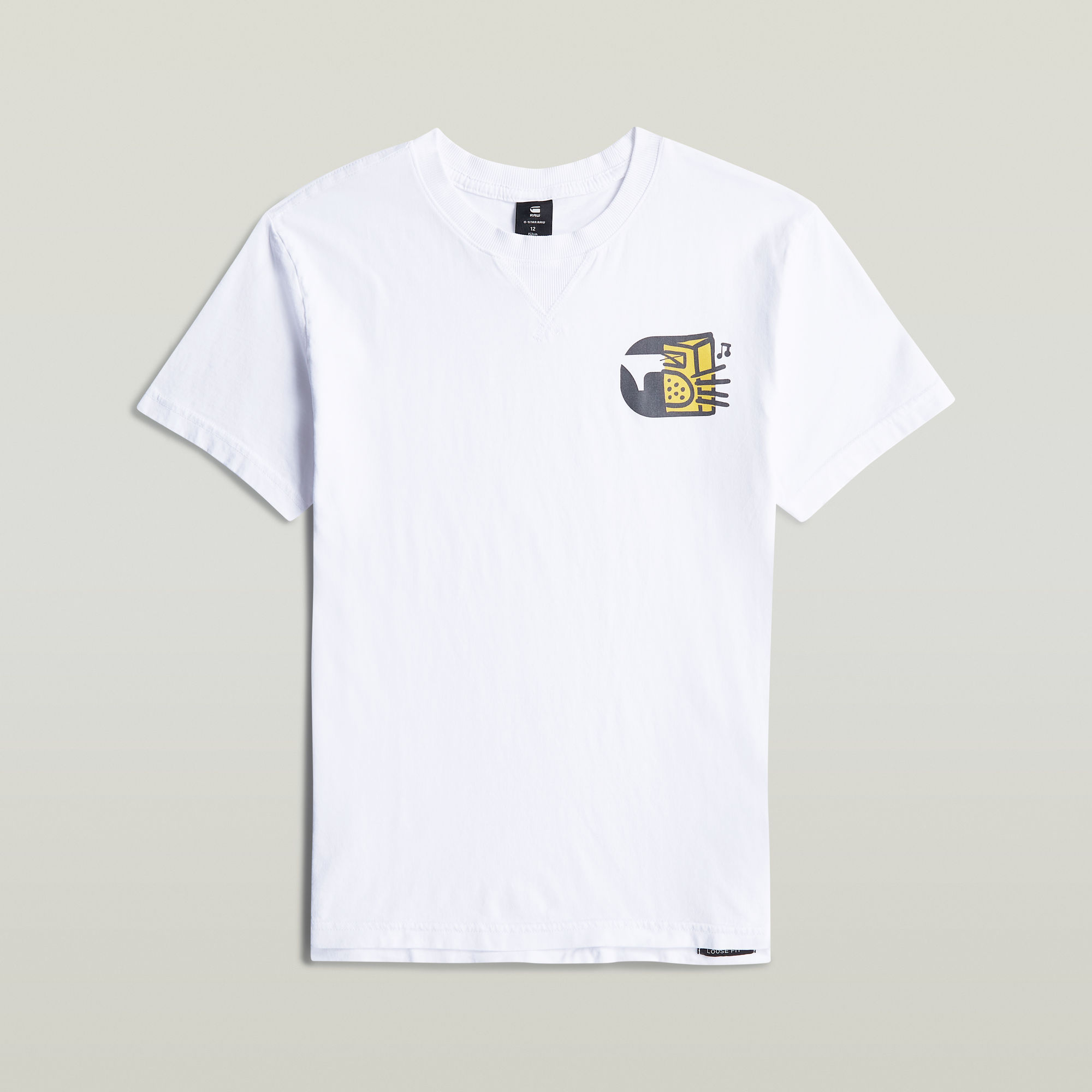 Thumbnail - Boys Nifous T-Shirt - Weiß - jungen