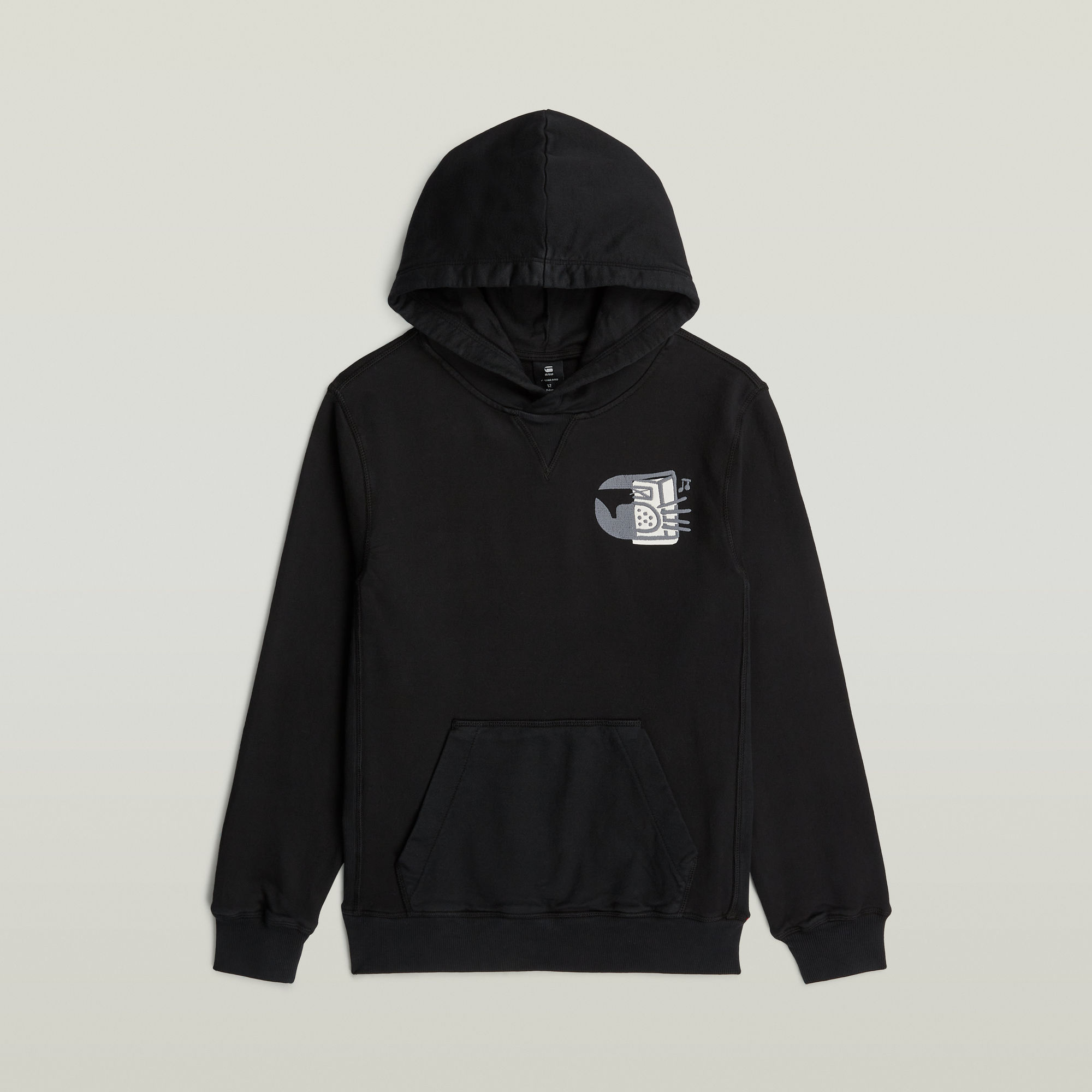 Thumbnail - Boys Premium Core Hoodie Sweatshirt - Schwarz - jungen