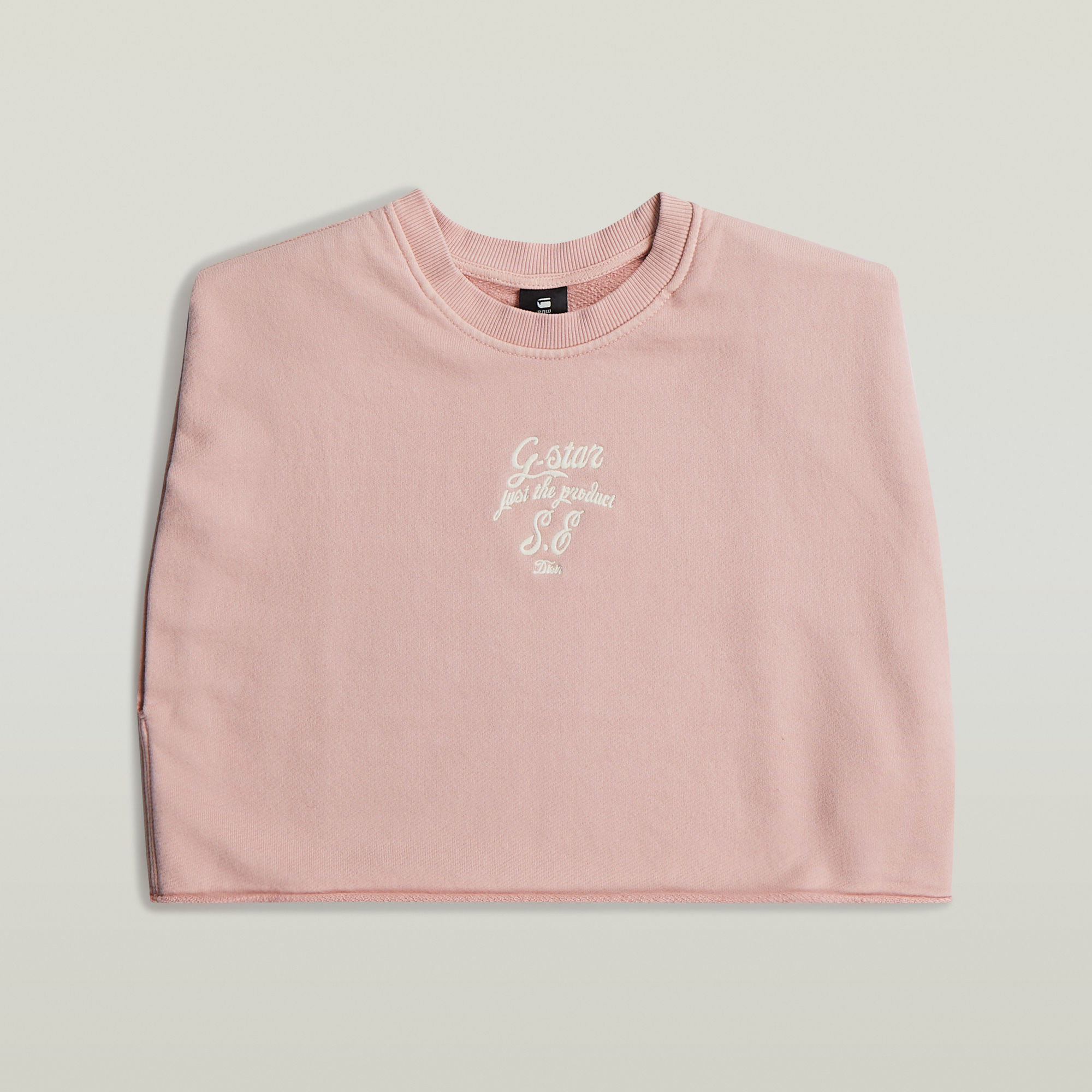 Thumbnail - Girls Boxy Sweatshirt - Pink - mädchen