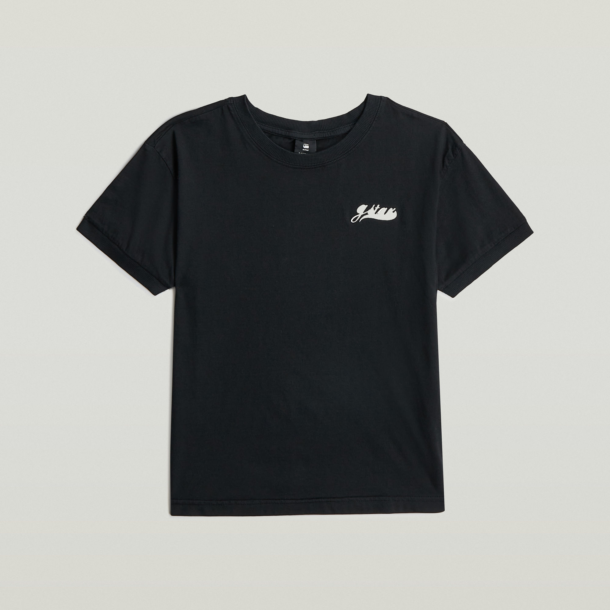 Thumbnail - Girls Badge Top - Schwarz - mädchen