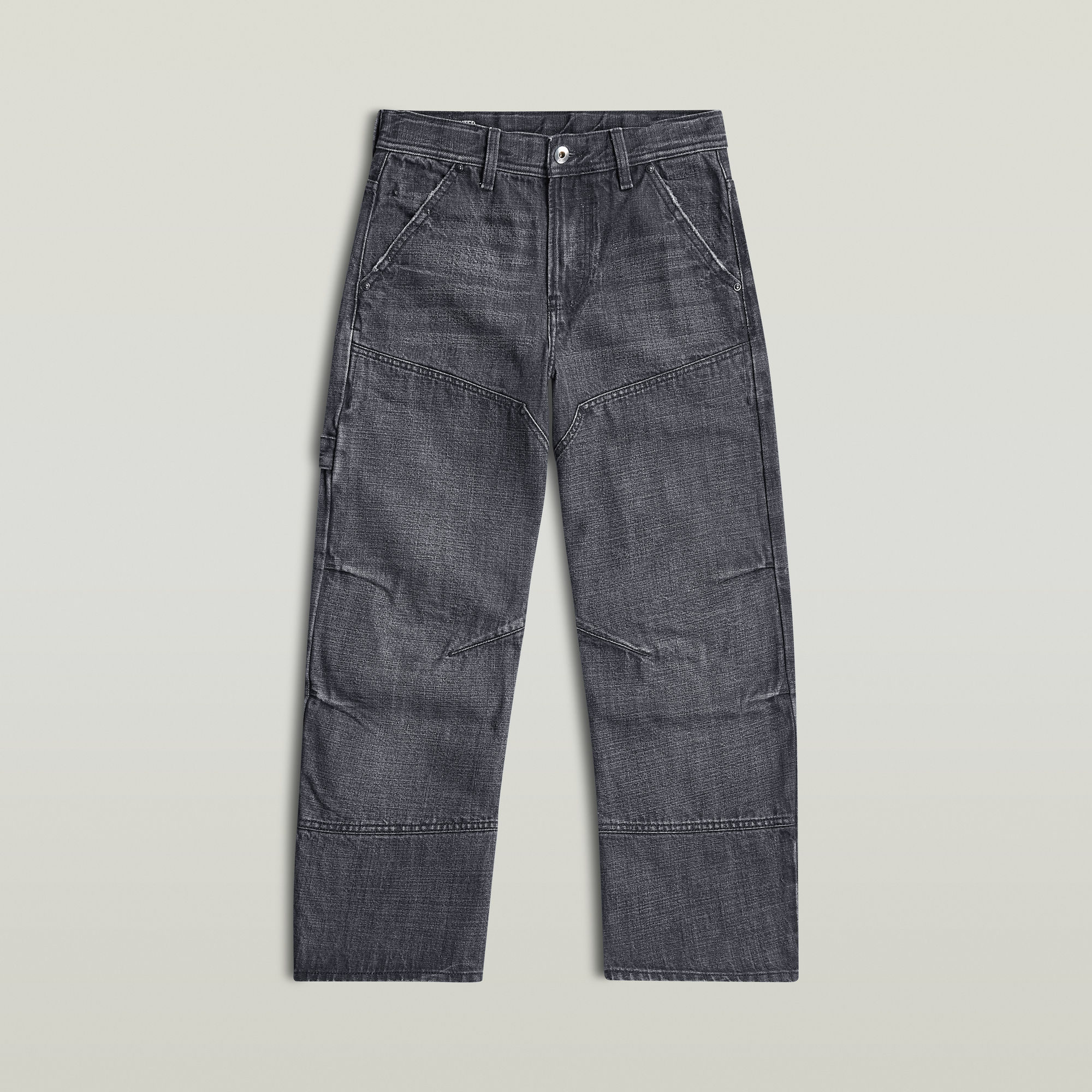 Thumbnail - Boys Carpenter Loose Jeans - Grau - jungen