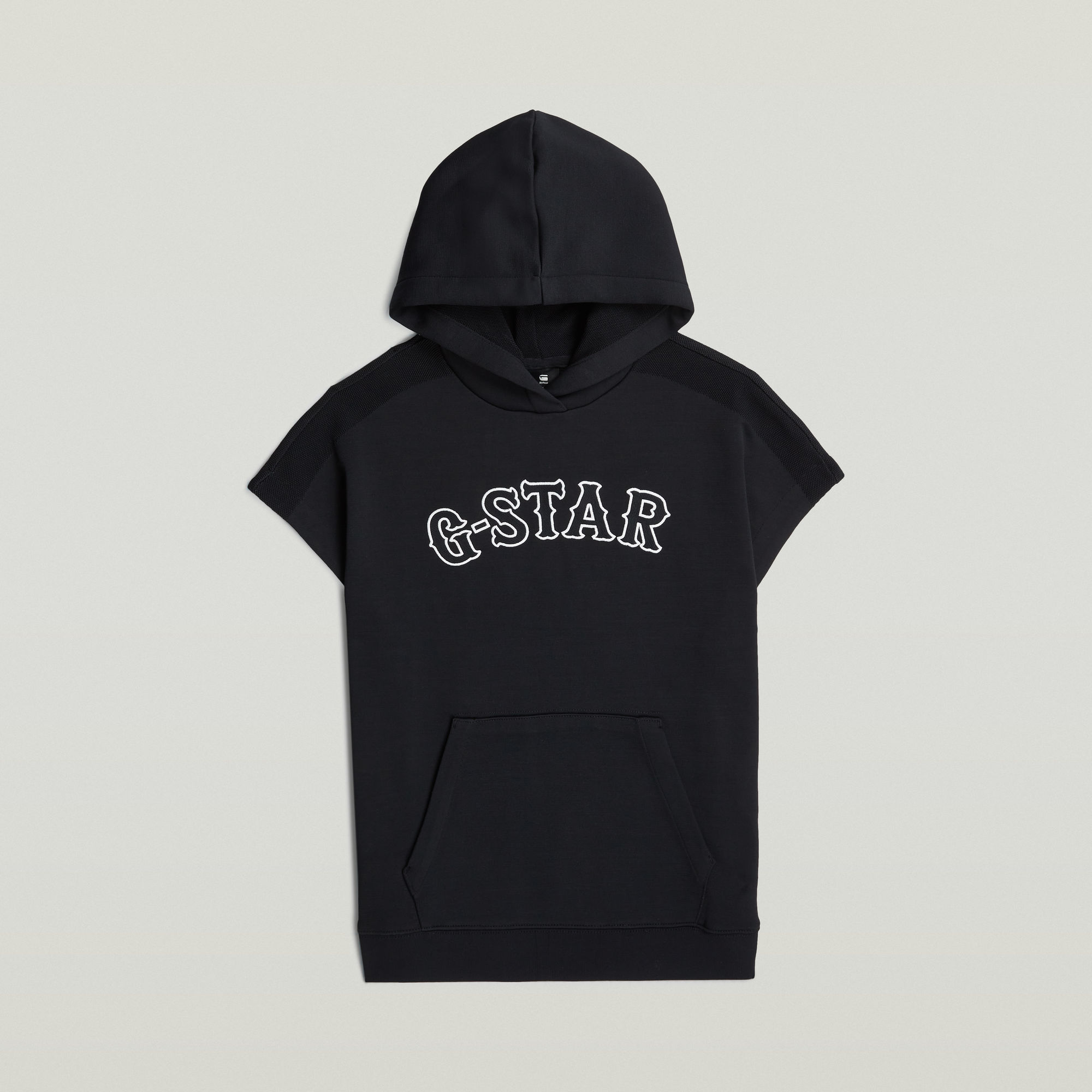 Thumbnail - Boys Hooded Sweatshirt - Schwarz - jungen