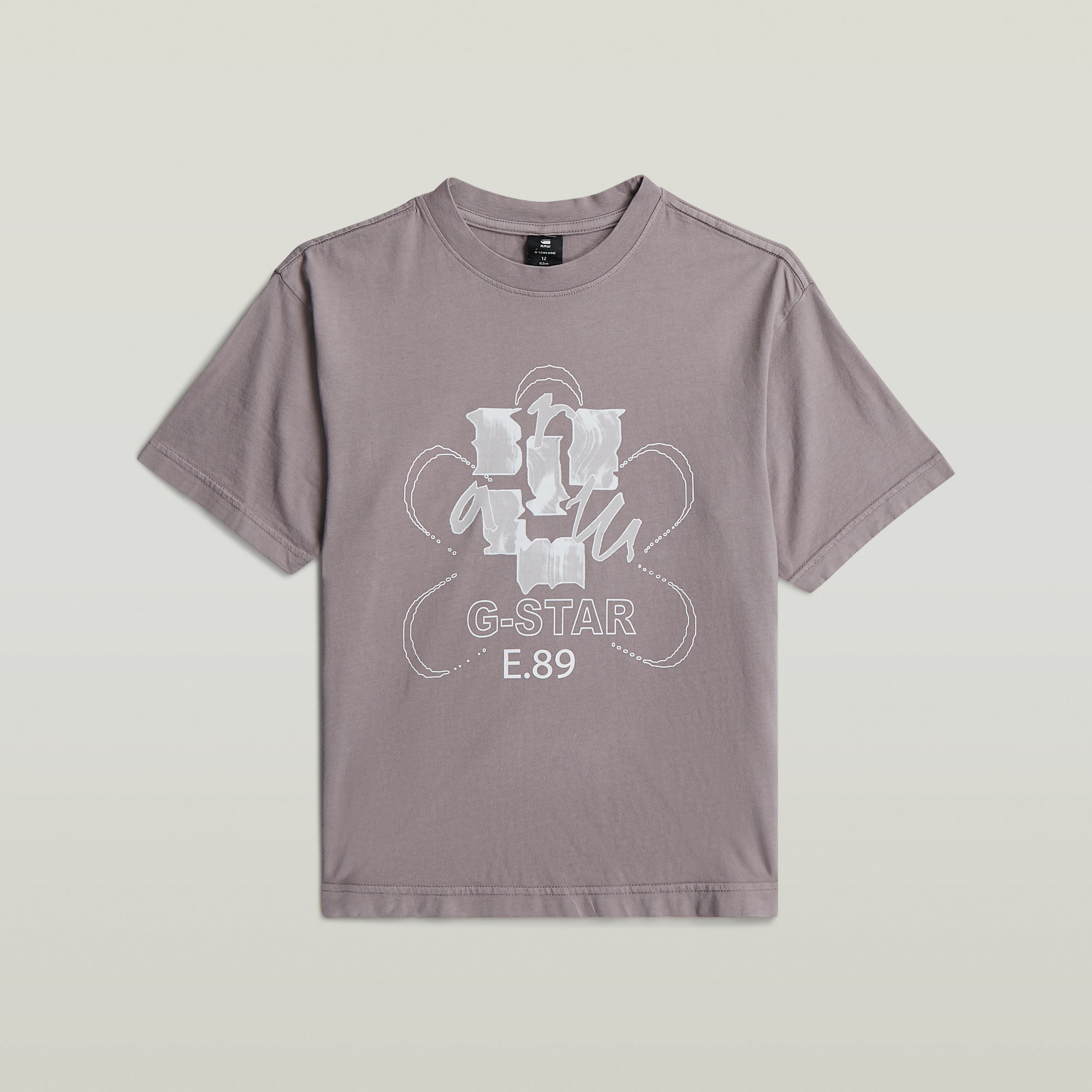 Thumbnail - Girls Oversized Top - Grau - mädchen