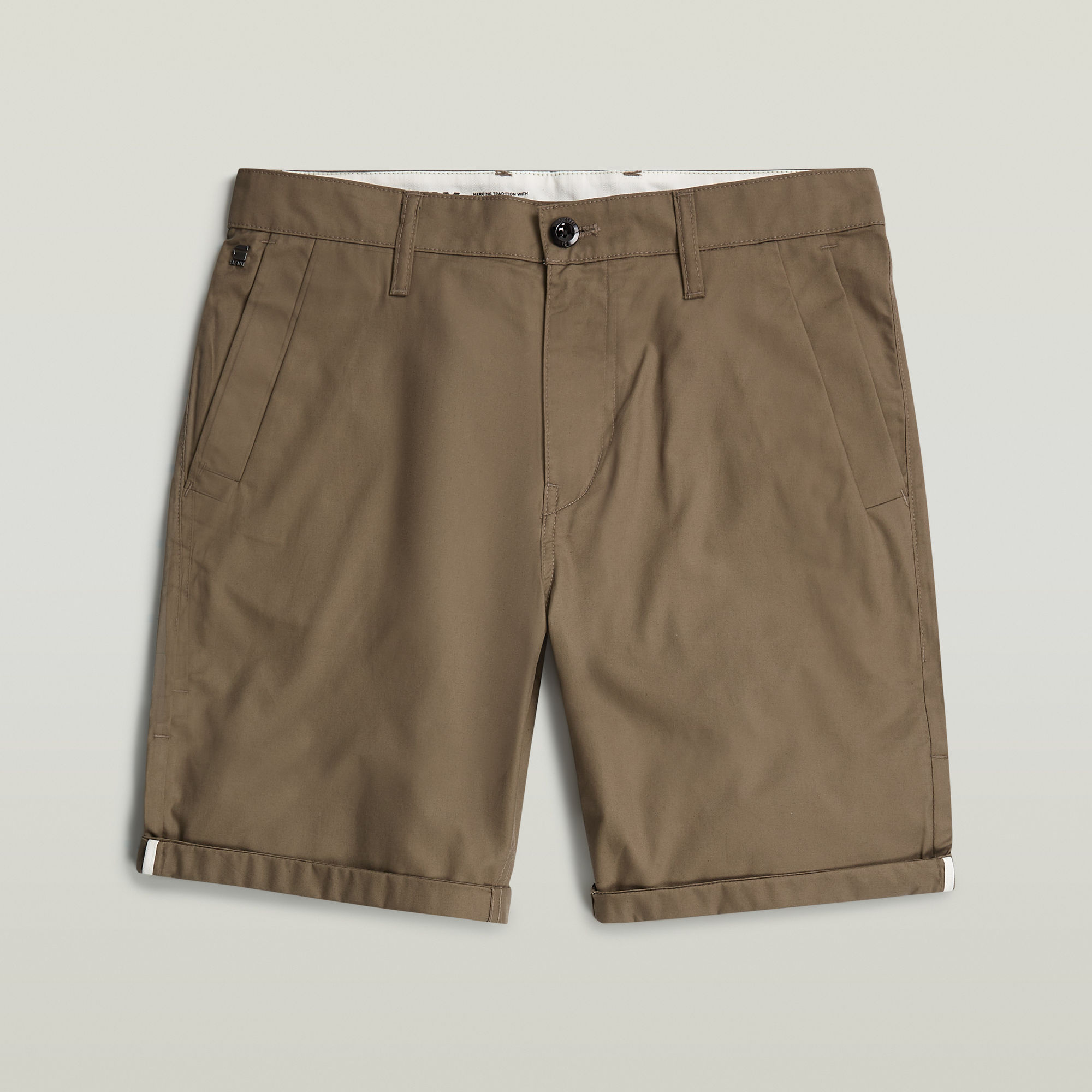 Bronson Straight Shorts - Braun - Herren