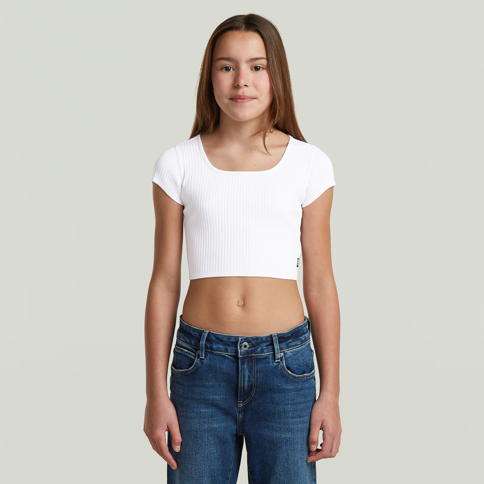 

South T-Shirt voor meisjes - Wit - meisjes