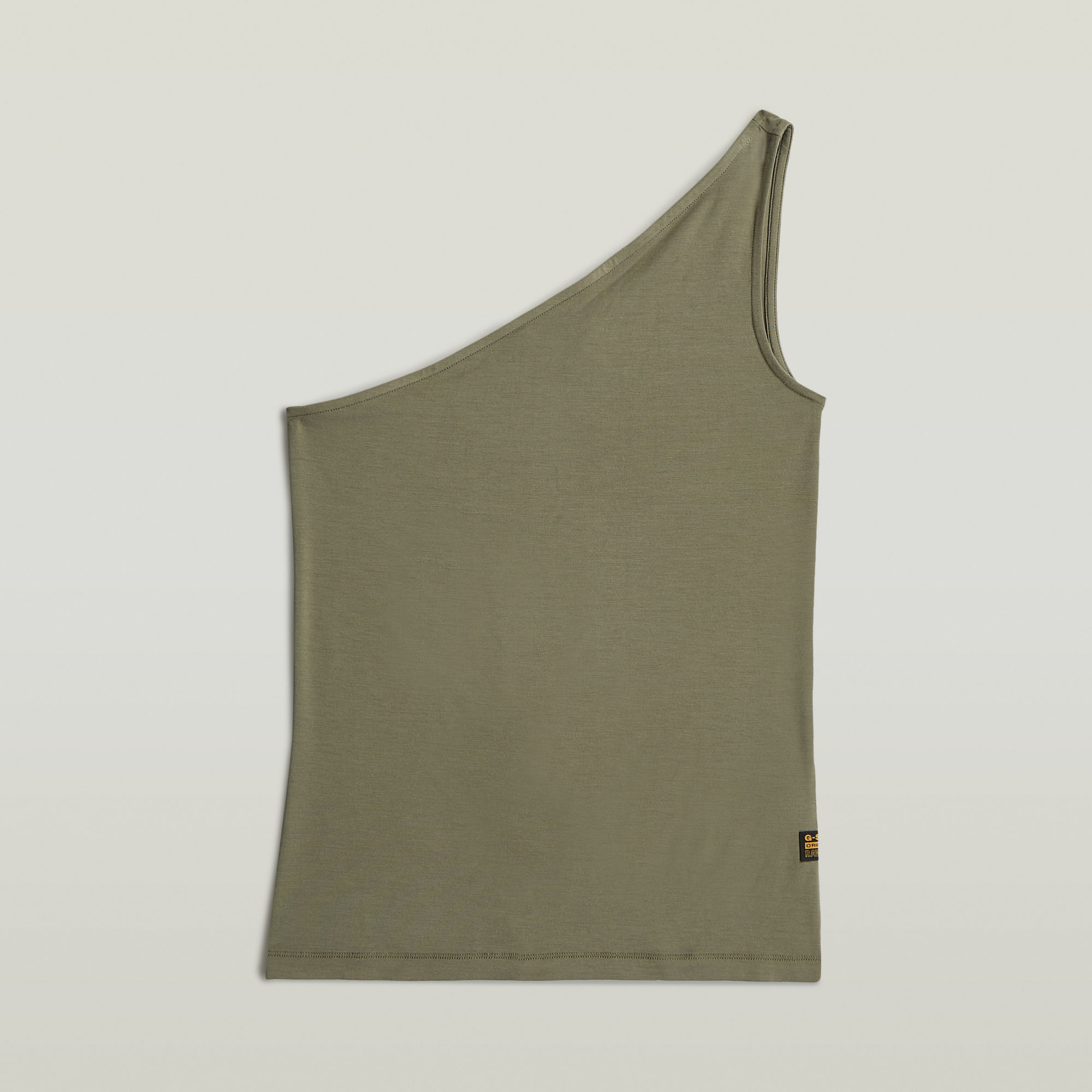 2nd Skin One Shoulder T-Shirt - Braun - Damen