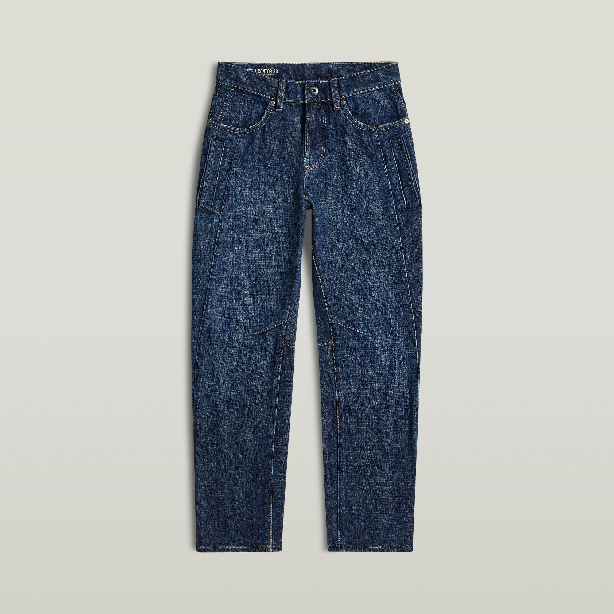 Thumbnail - Boys Contor Slim Jeans - Dunkelblau - jungen
