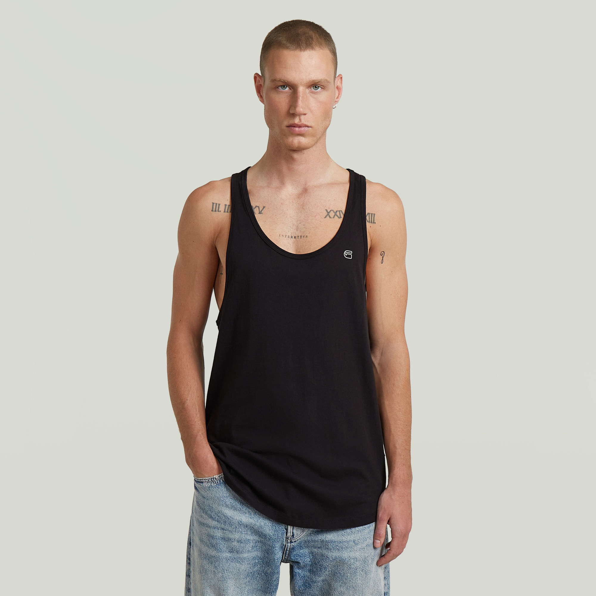 Lash Muscle Tanktop - Schwarz - Herren