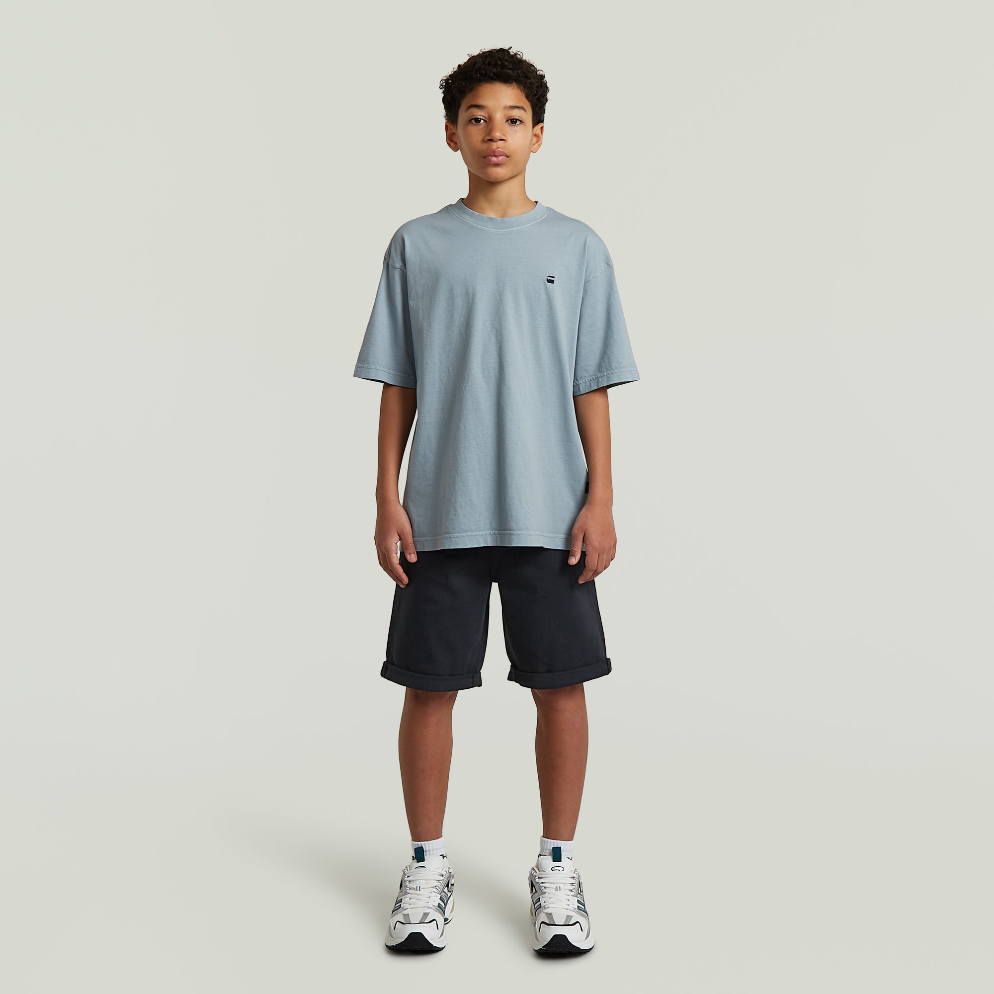 Thumbnail - Boys Mosa Shorts - Dunkelblau - jungen