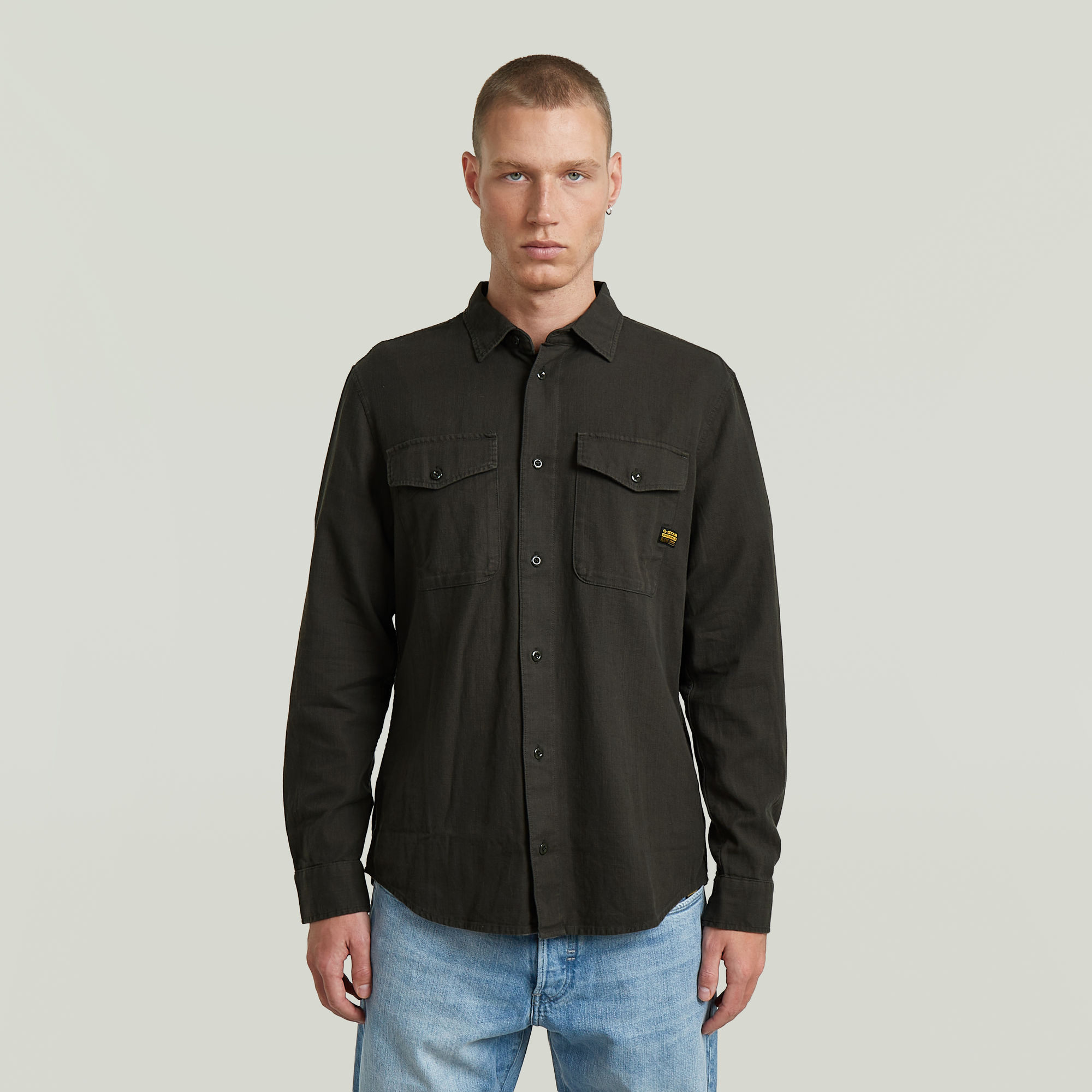 

Marine Slim Shirt - Grey - Men
