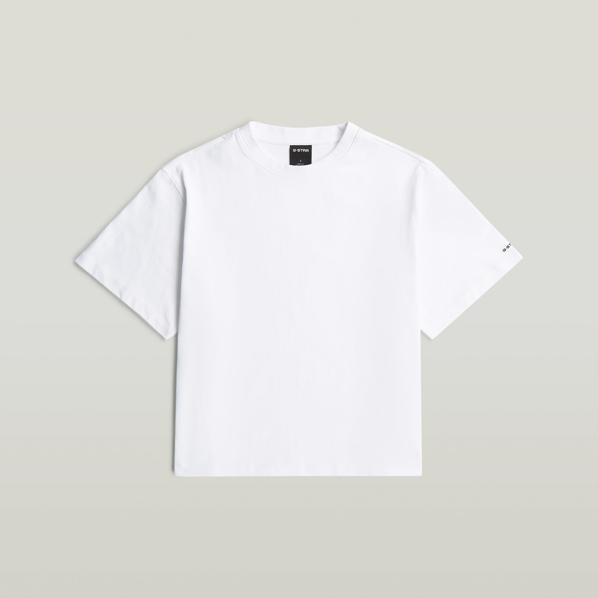 Thumbnail - Relaxed T-Shirt - Weiß - Damen