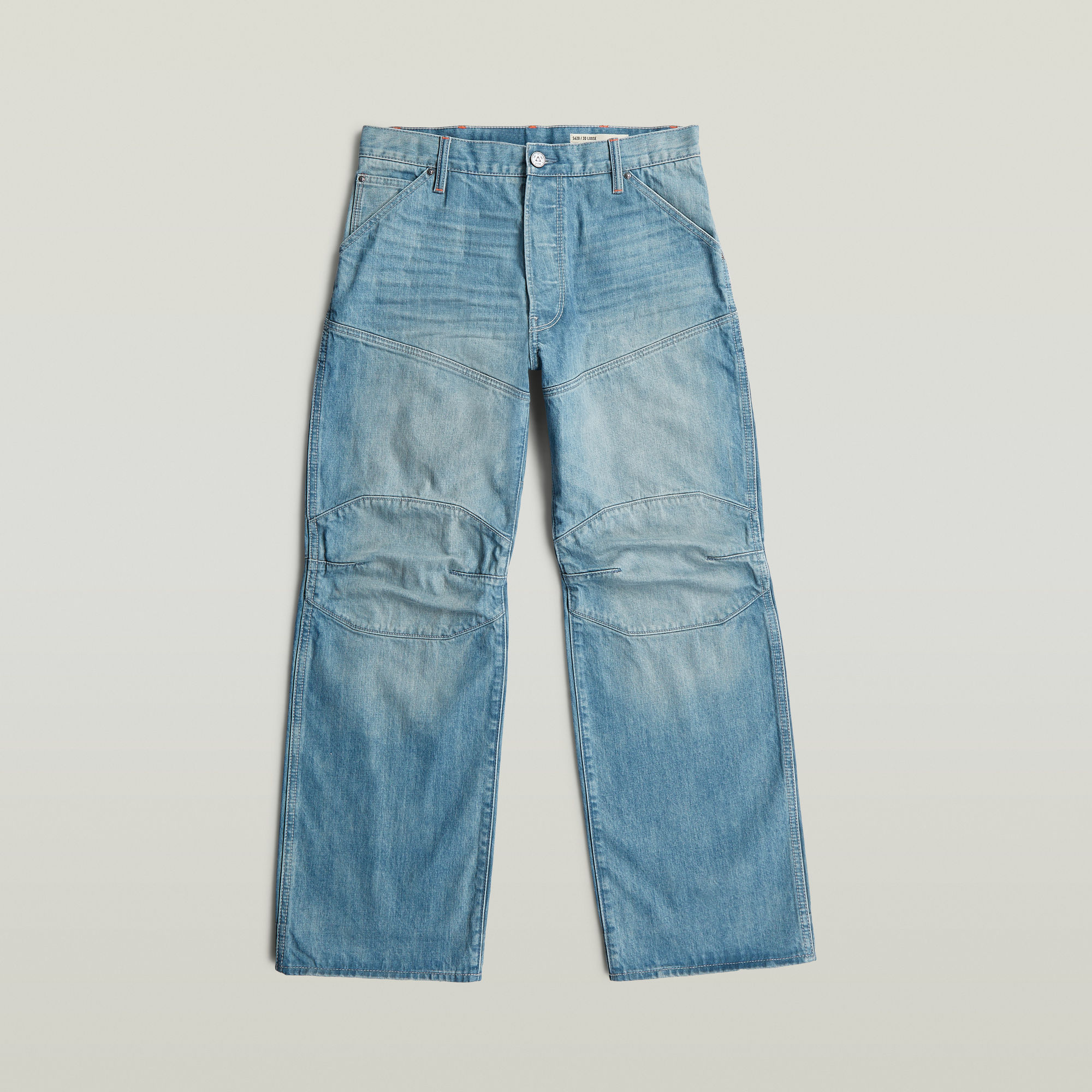 Thumbnail - 5620 Loose 2.0 Jeans - Mittelblau - Herren