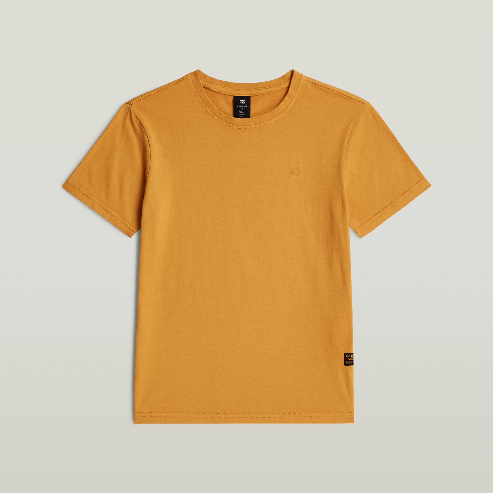 Thumbnail - Boys Base T-Shirt - Gelb - jungen