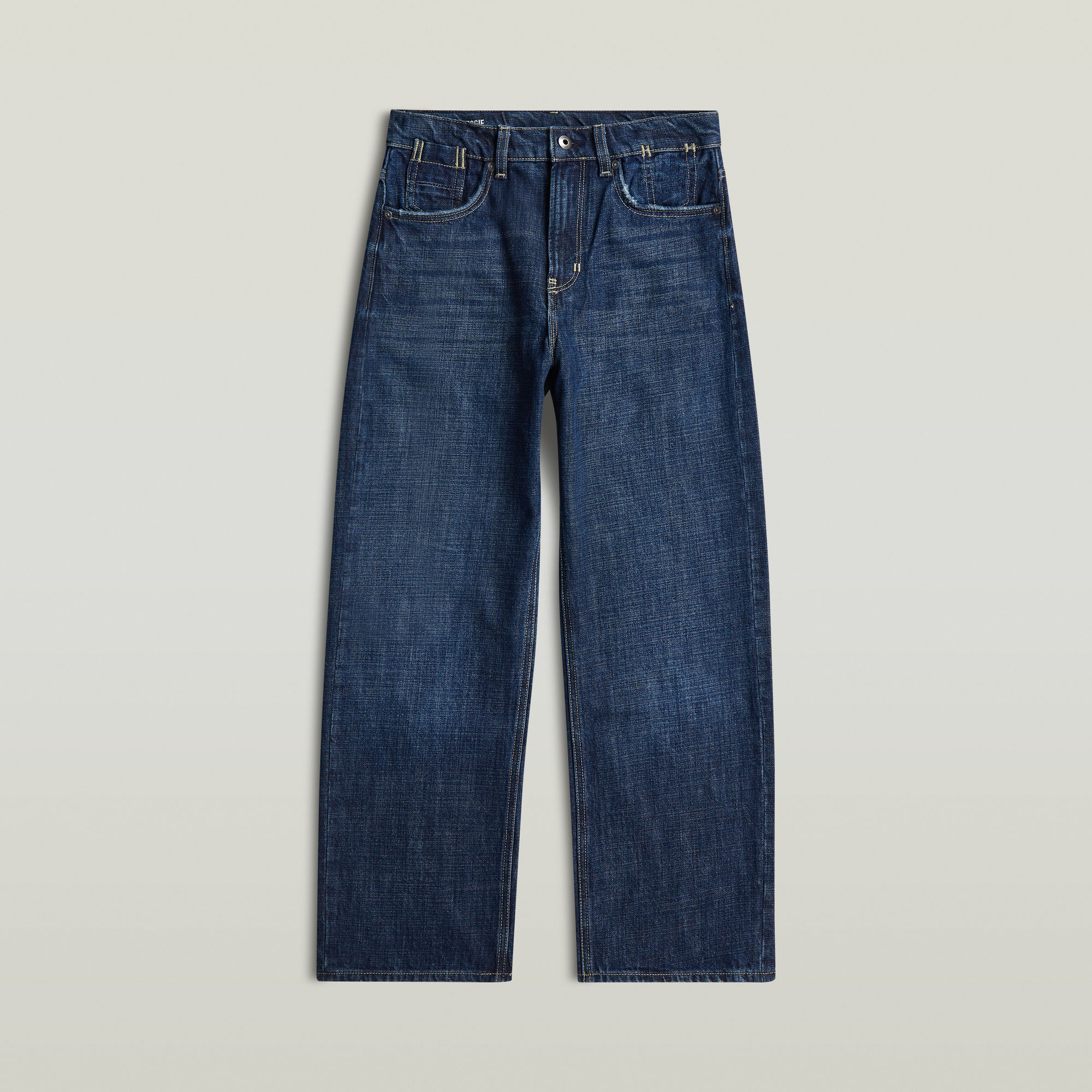 Thumbnail - Boys Deeggie Relaxed Straight Jeans - Dunkelblau - jungen