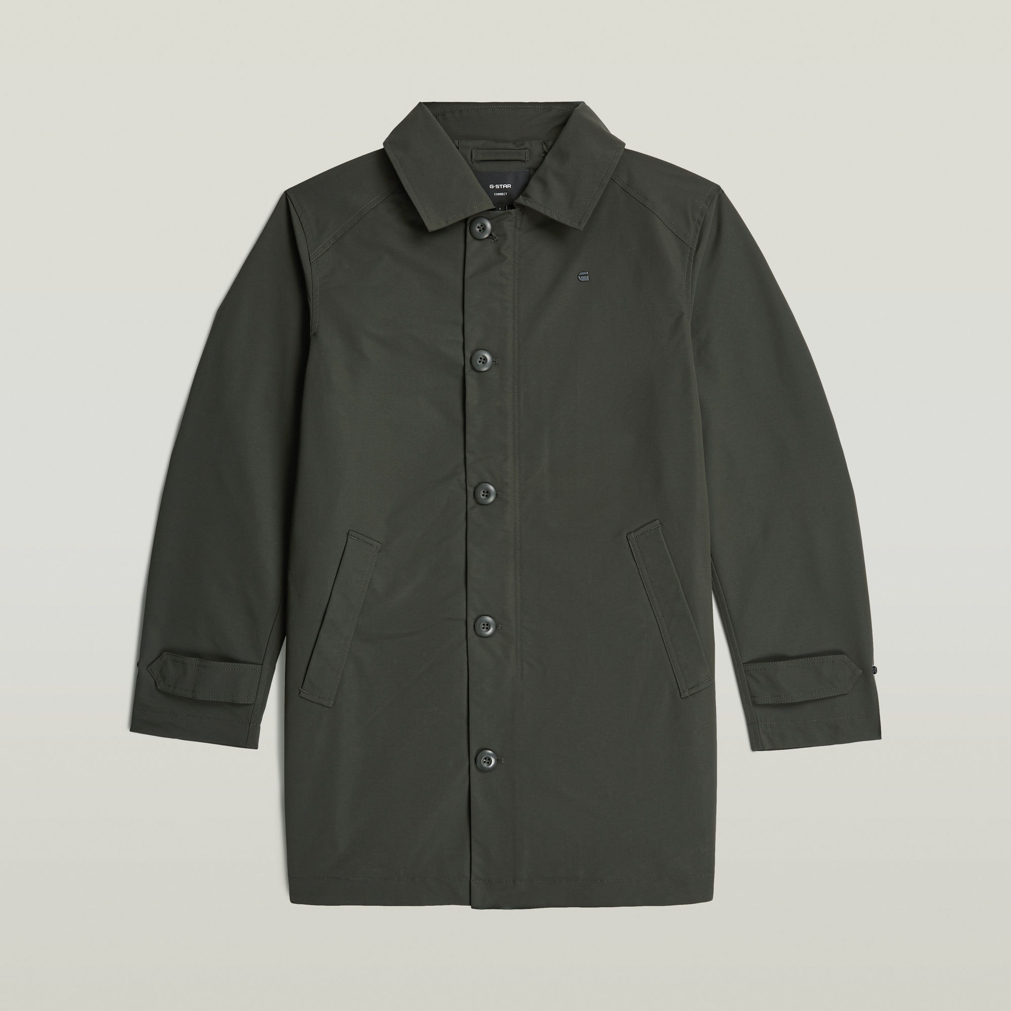 Julius Correct Trenchcoat - Grau - Herren