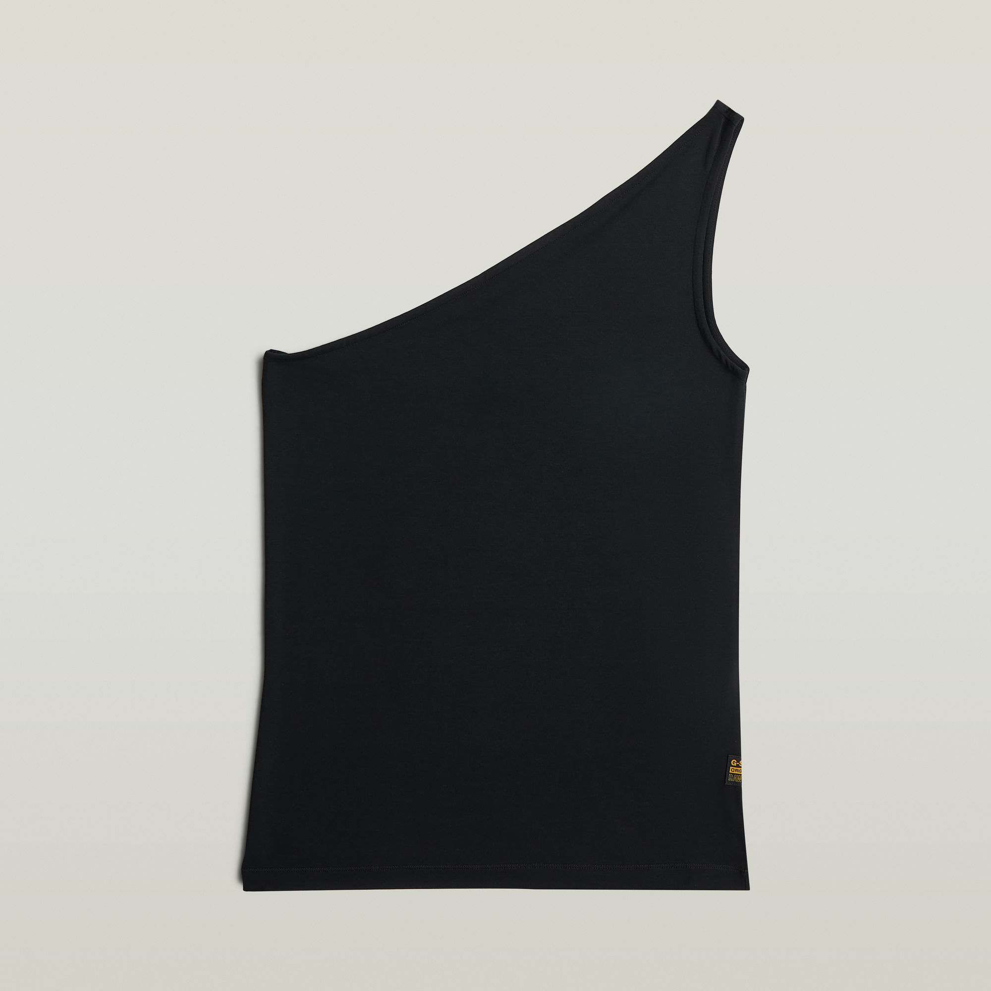 2nd Skin One Shoulder T-Shirt - Schwarz - Damen