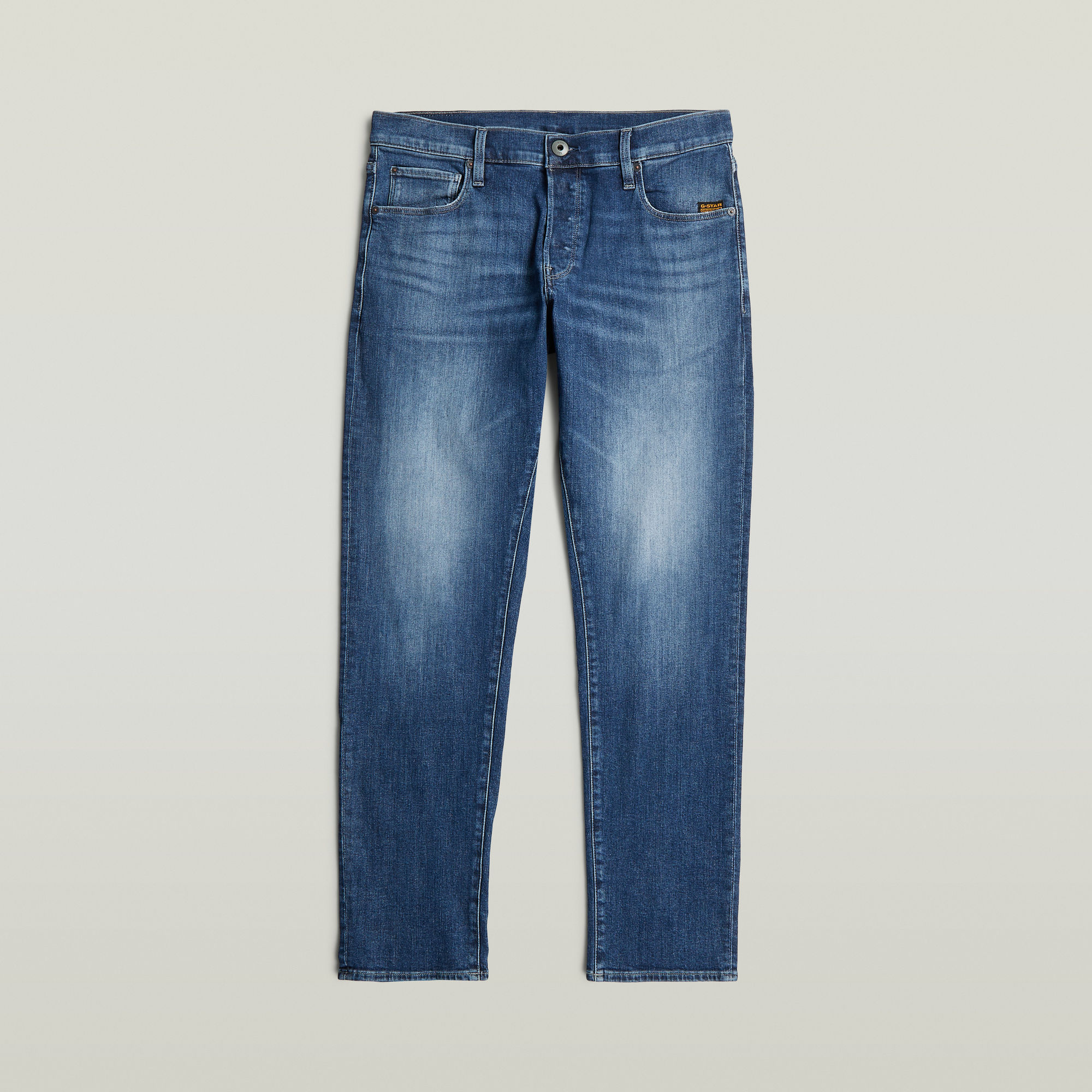 

3301 Regular Tapered Jeans - Midden blauw - Heren