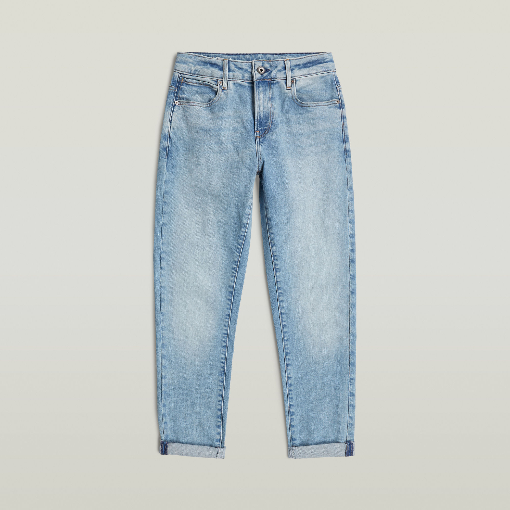 Thumbnail - Girls Kate Boyfriend 2.0 Jeans - Hellblau - mädchen