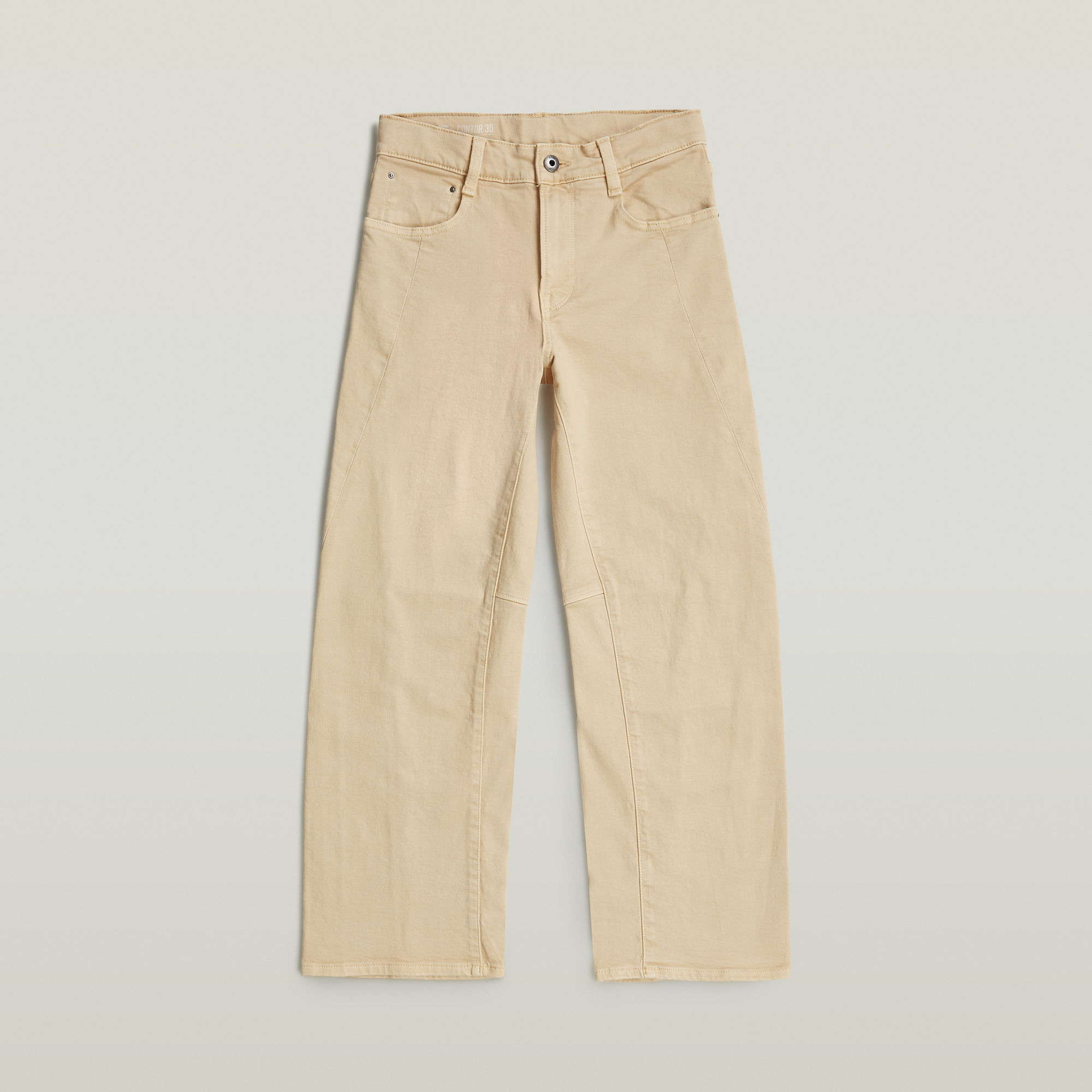 Girls Carpenter 3D Loose Hose - Beige - mädchen