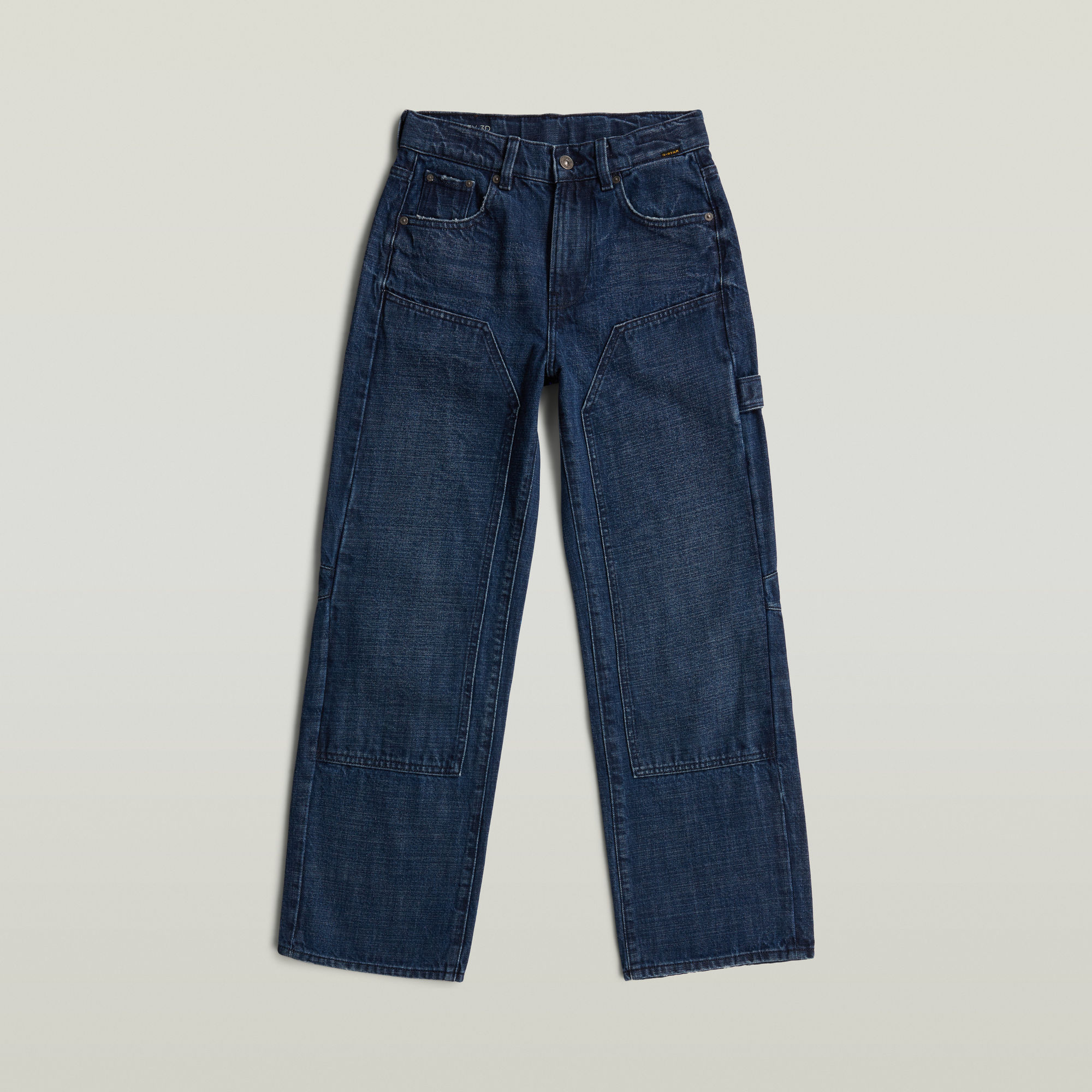 Girls Bowey Carpenter Loose Jeans - Mittelblau - mädchen