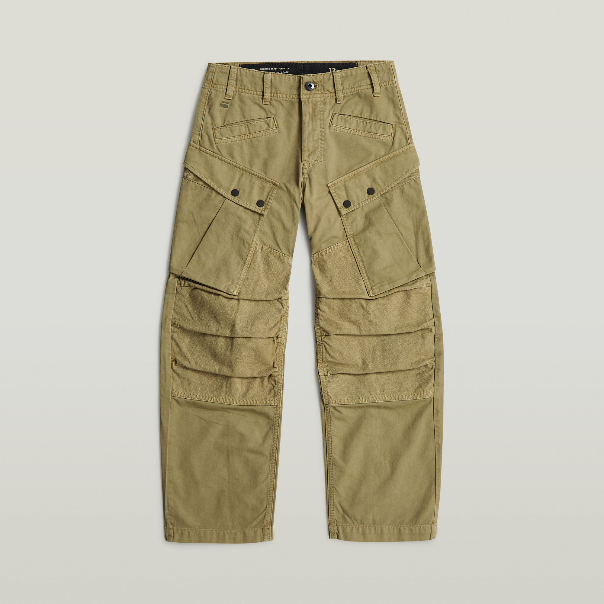 Boys 3D Loose PM Cargohose - Grün - jungen