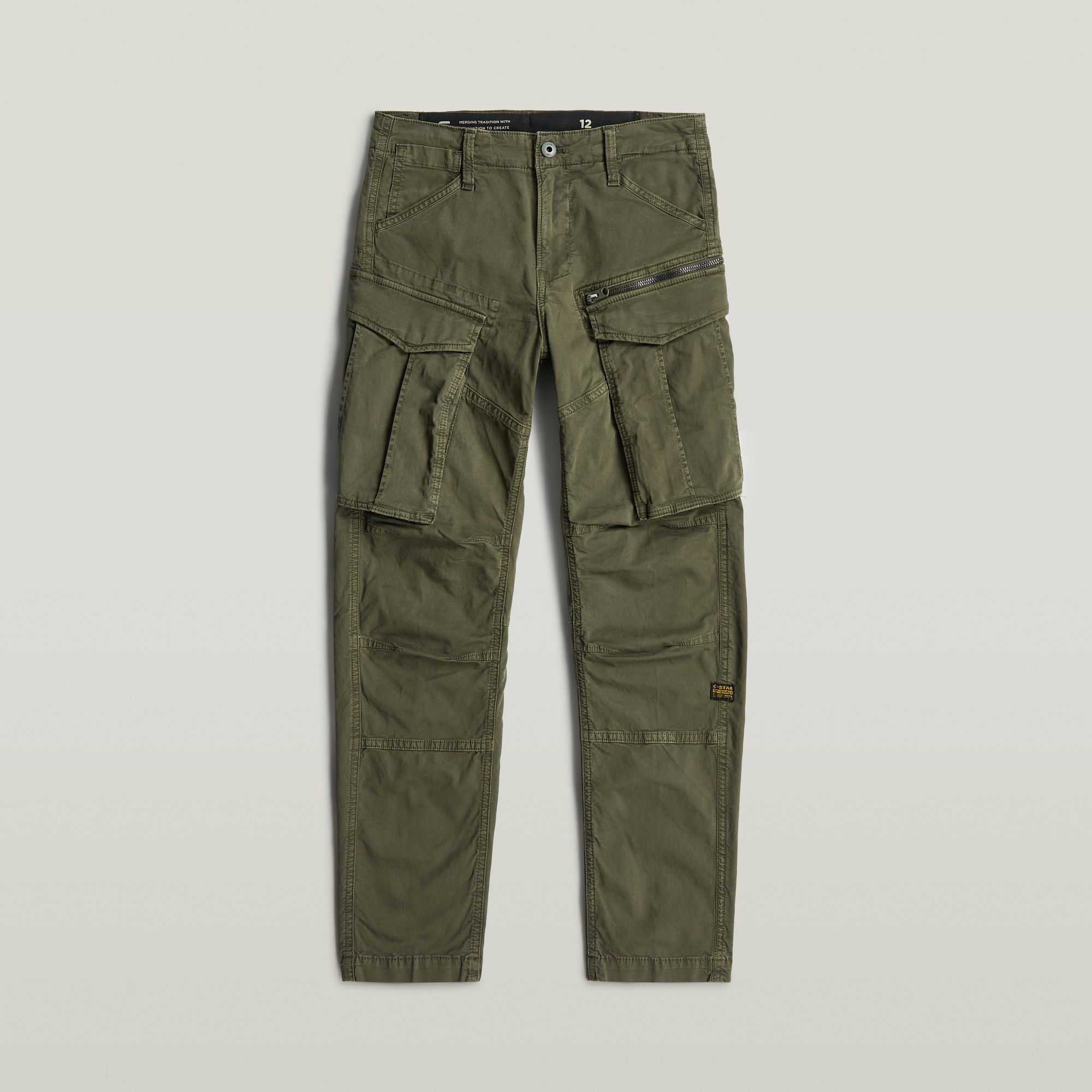 

Rovic Zip 3D Regular Tapered Broek voor jongens - Groen - jongens