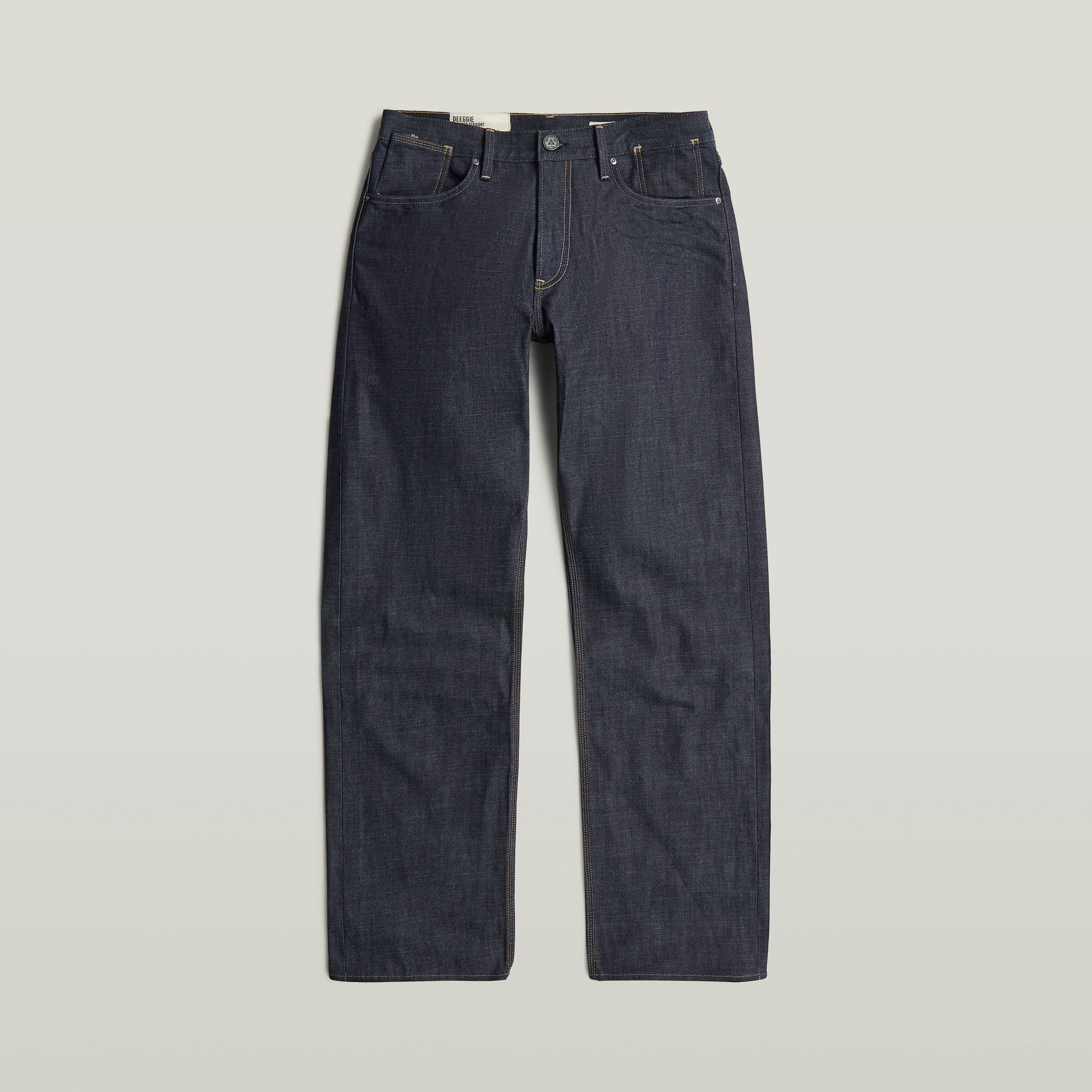 Thumbnail - G-S026 Deegie Selvedge Jeans - Dunkelblau - Herren