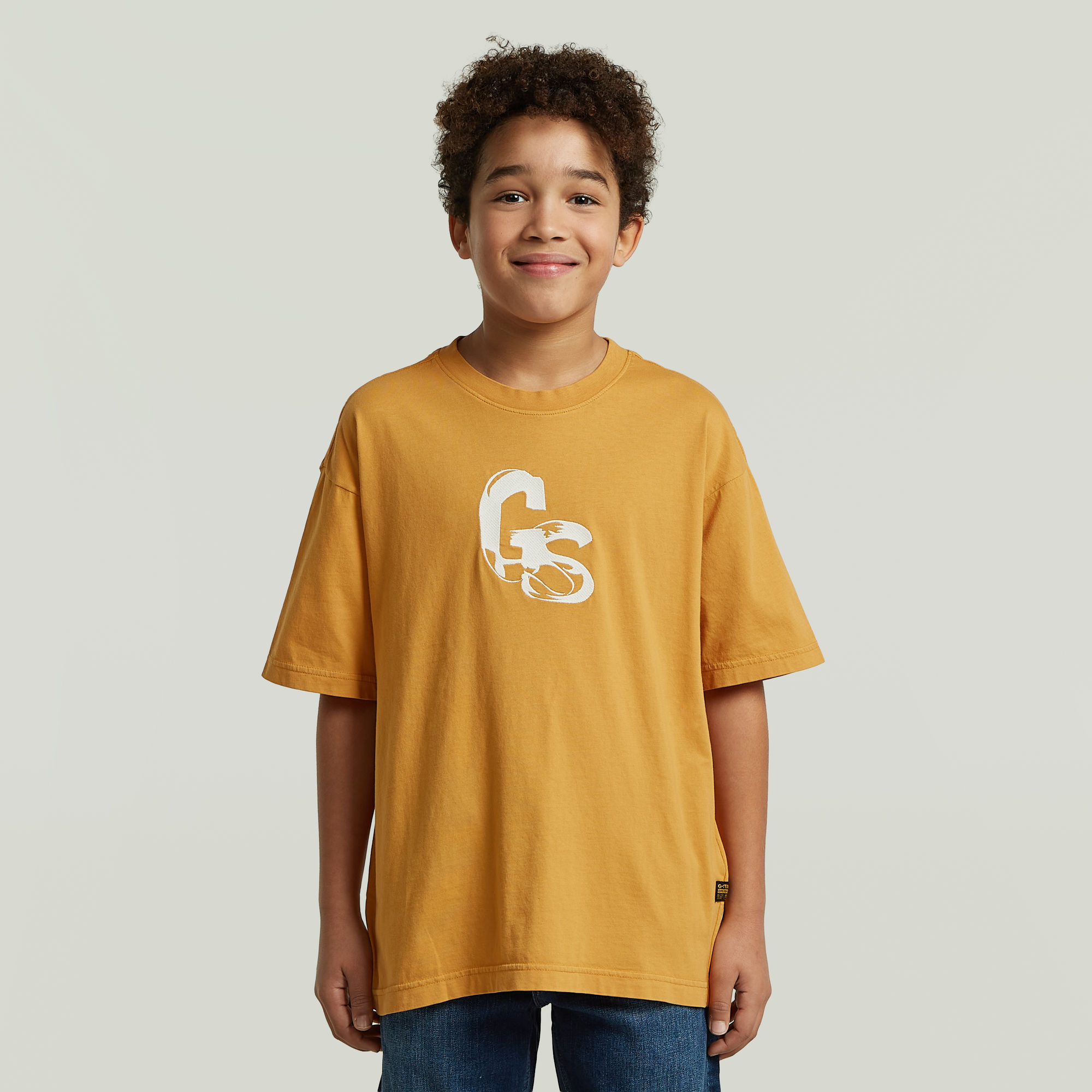 

Oversized T-Shirt voor jongens - Geel - jongens