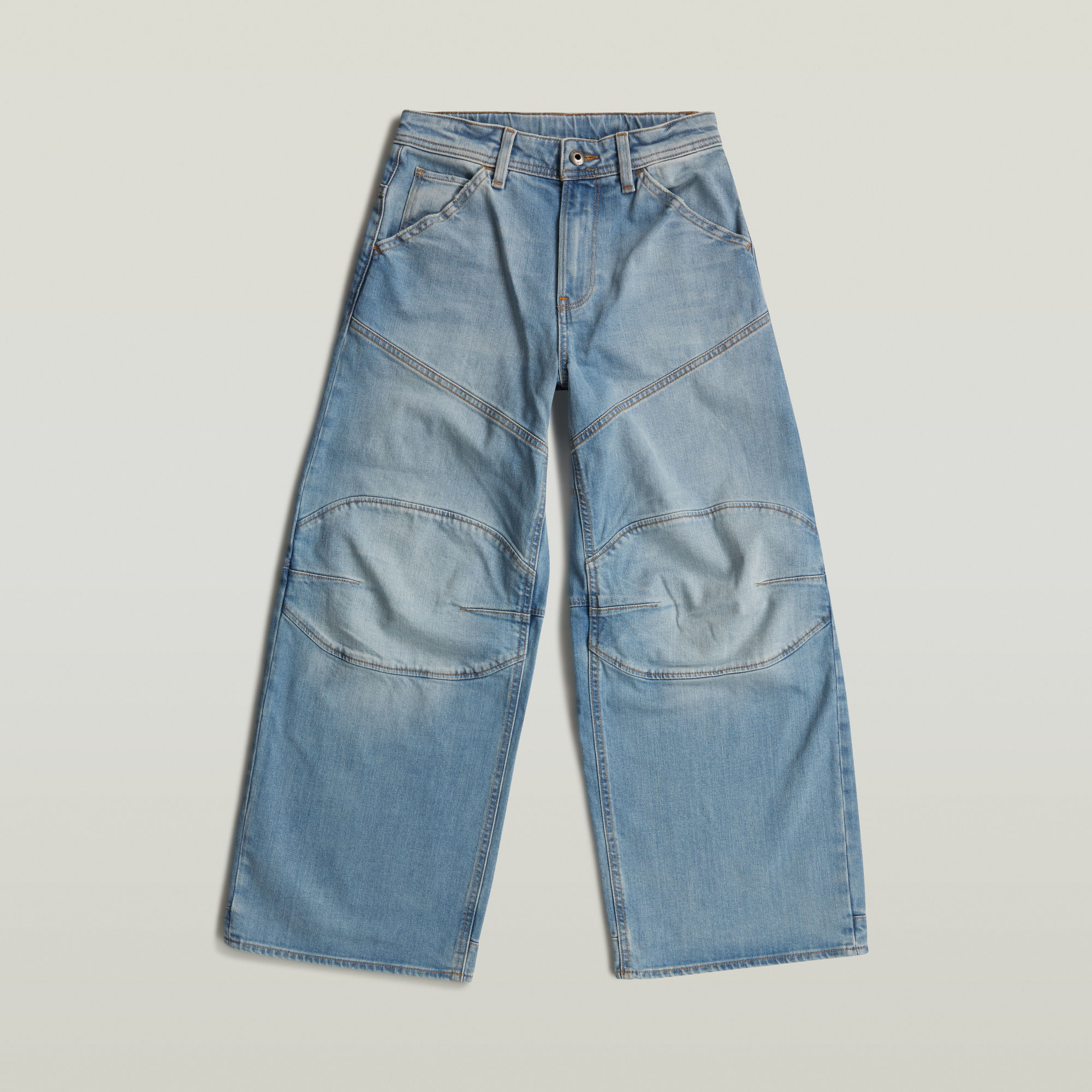 

5620 Baggy Jeans voor meisjes - Lichtblauw - meisjes