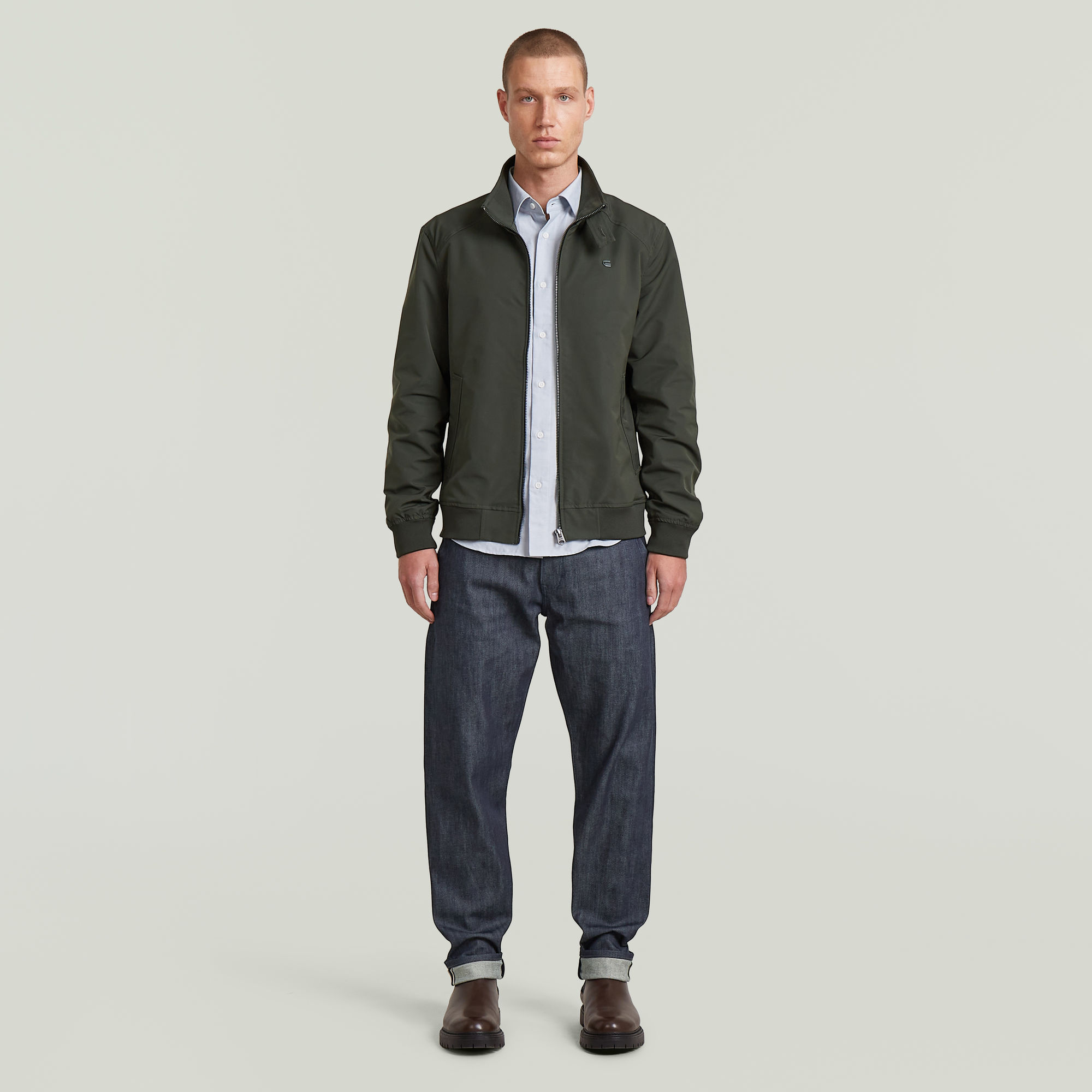 Thumbnail - Quinten Correct Track Bomber - Grau - Herren