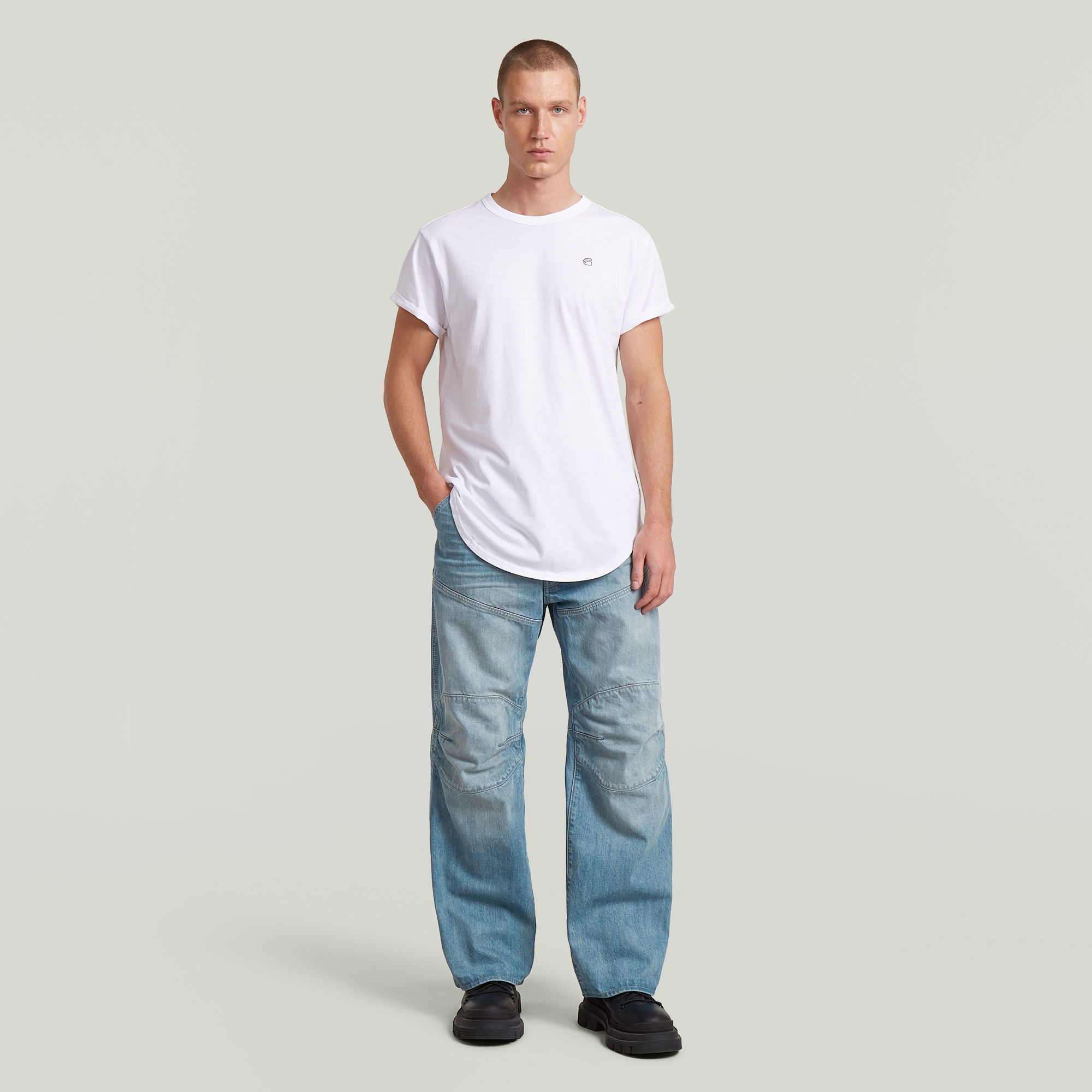 Thumbnail - 5620 Loose 2.0 Jeans - Mittelblau - Herren