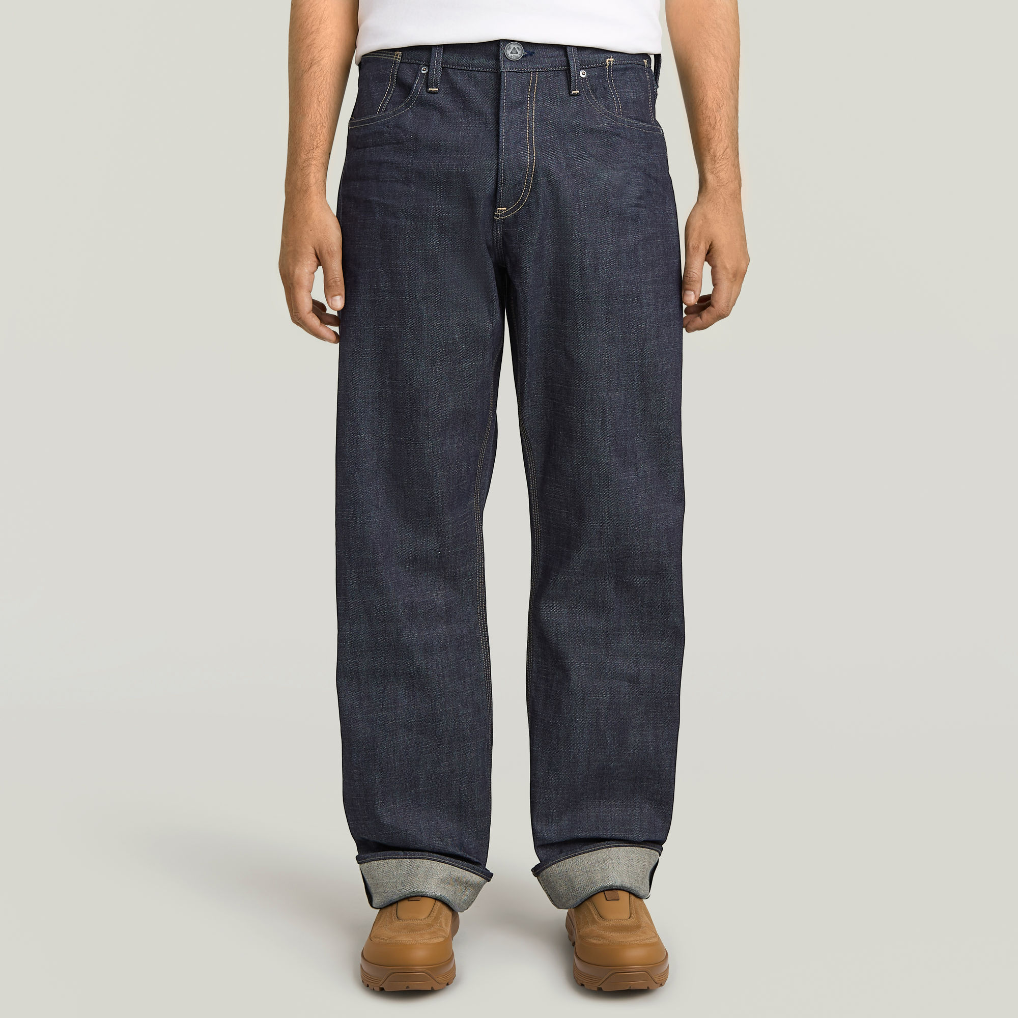 G-S026 Deegie Selvedge Jeans - Dunkelblau - Herren