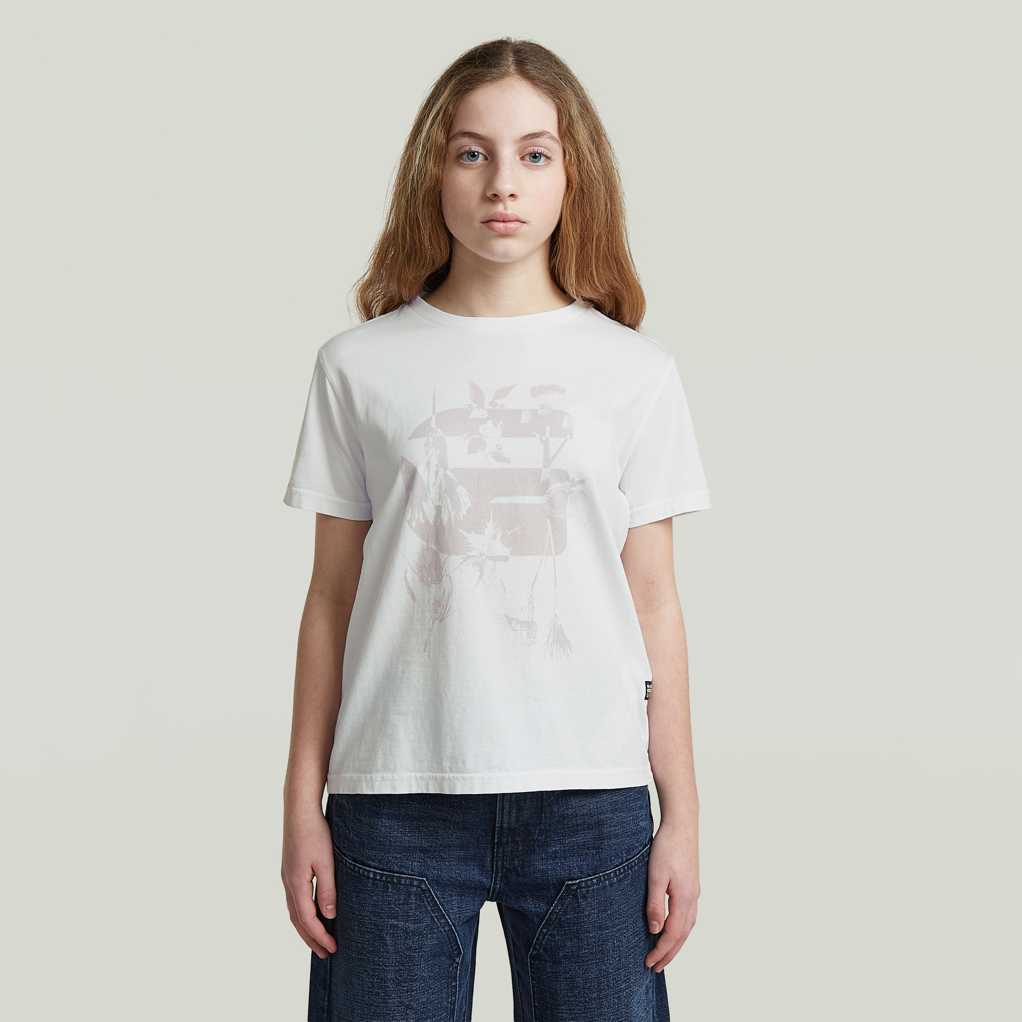 Girls Miller T-Shirt - Weiß - mädchen