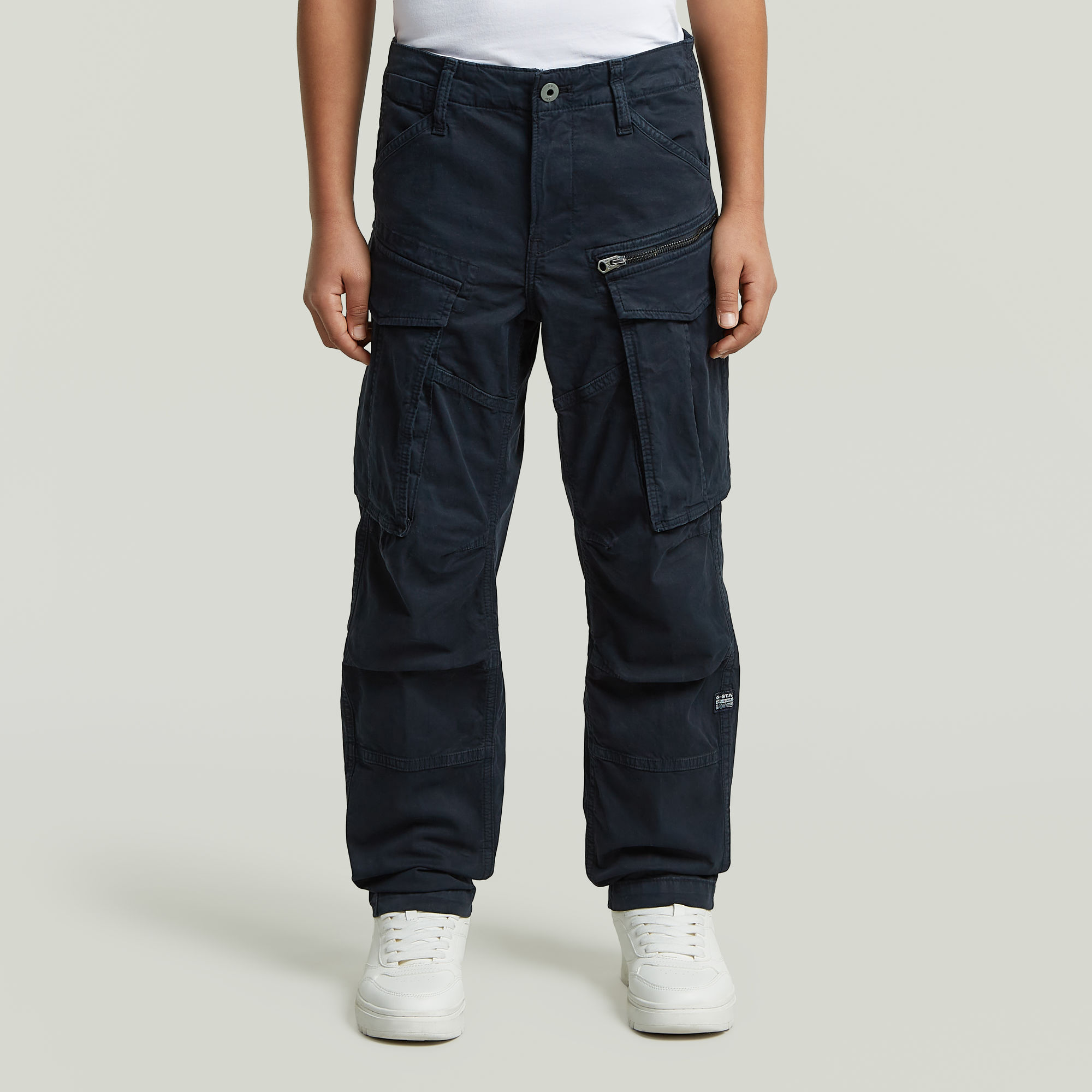 Boys Rovic Zip 3D Regular Tapered Hose - Dunkelblau - jungen