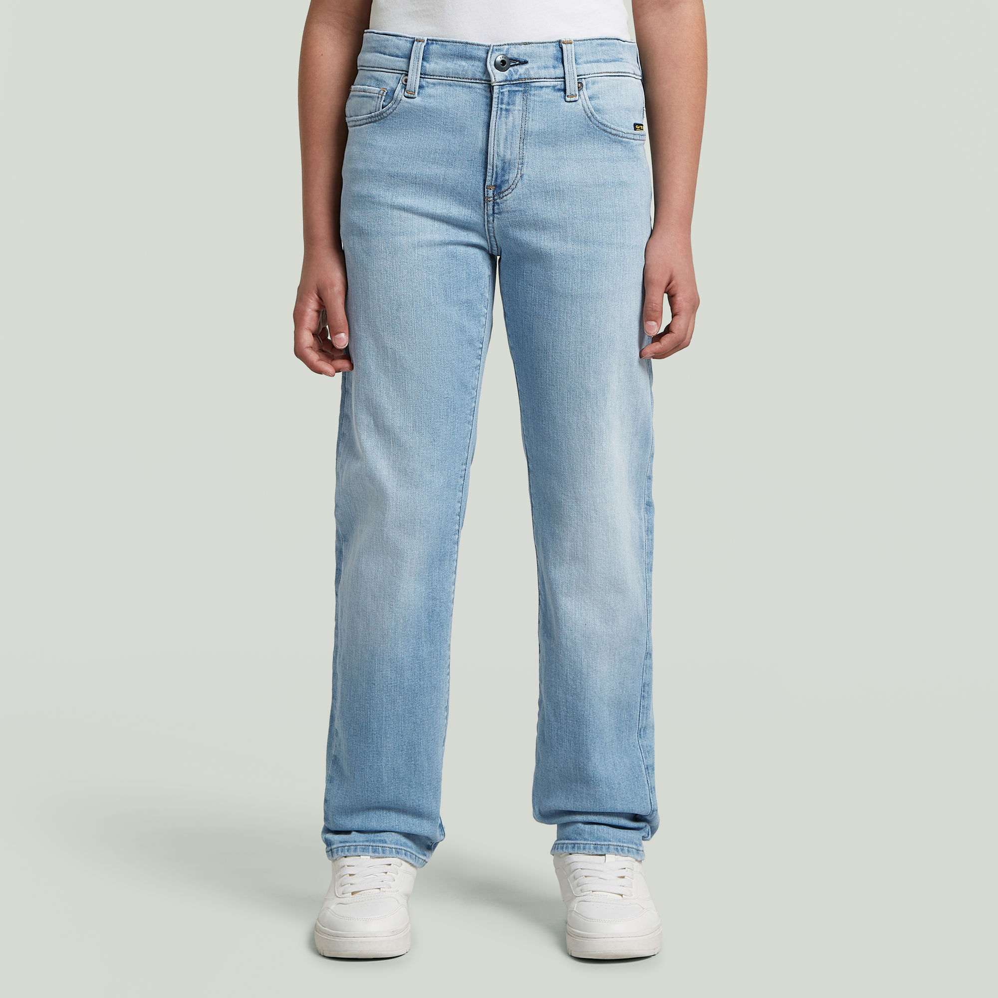 Boys 3301 Straight Tapered Jeans - Hellblau - jungen