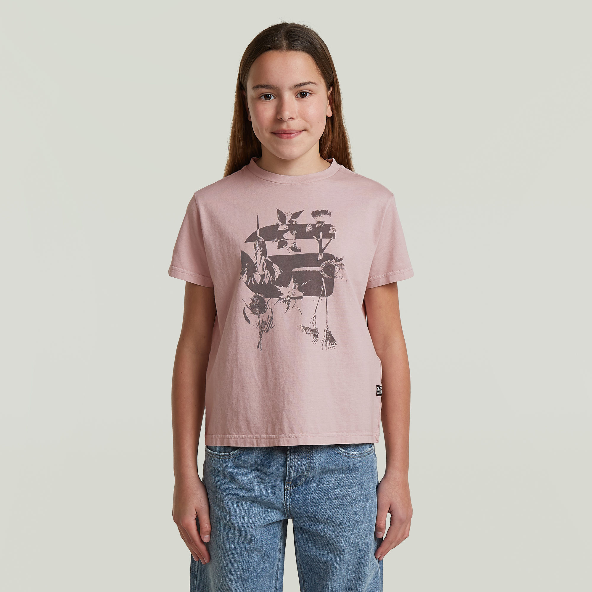 Girls Miller T-Shirt - Pink - mädchen