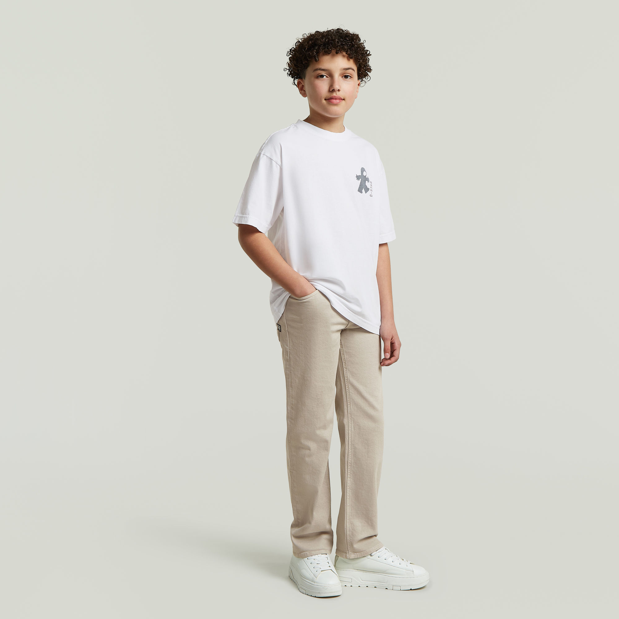Thumbnail - Boys Dakota Regular Straight Jeans - Grau - jungen