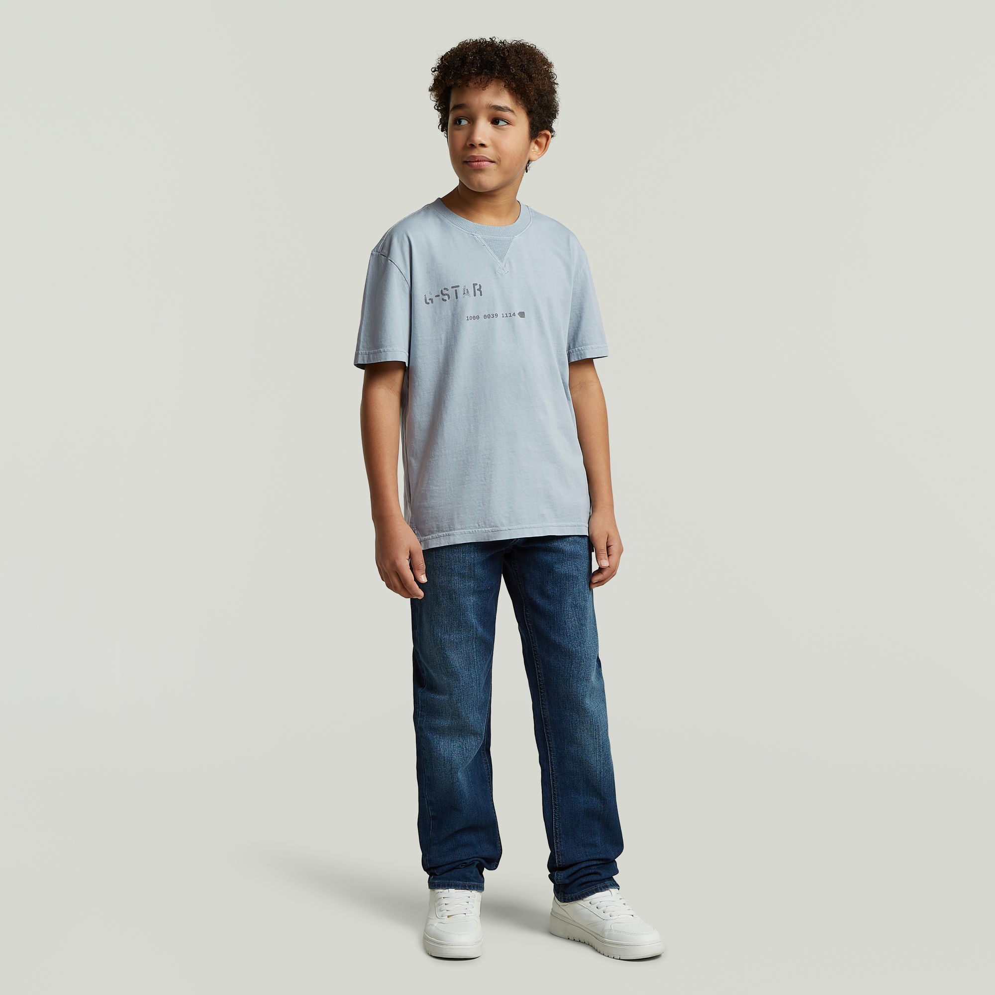 Thumbnail - Boys Nifous T-Shirt - Hellblau - jungen