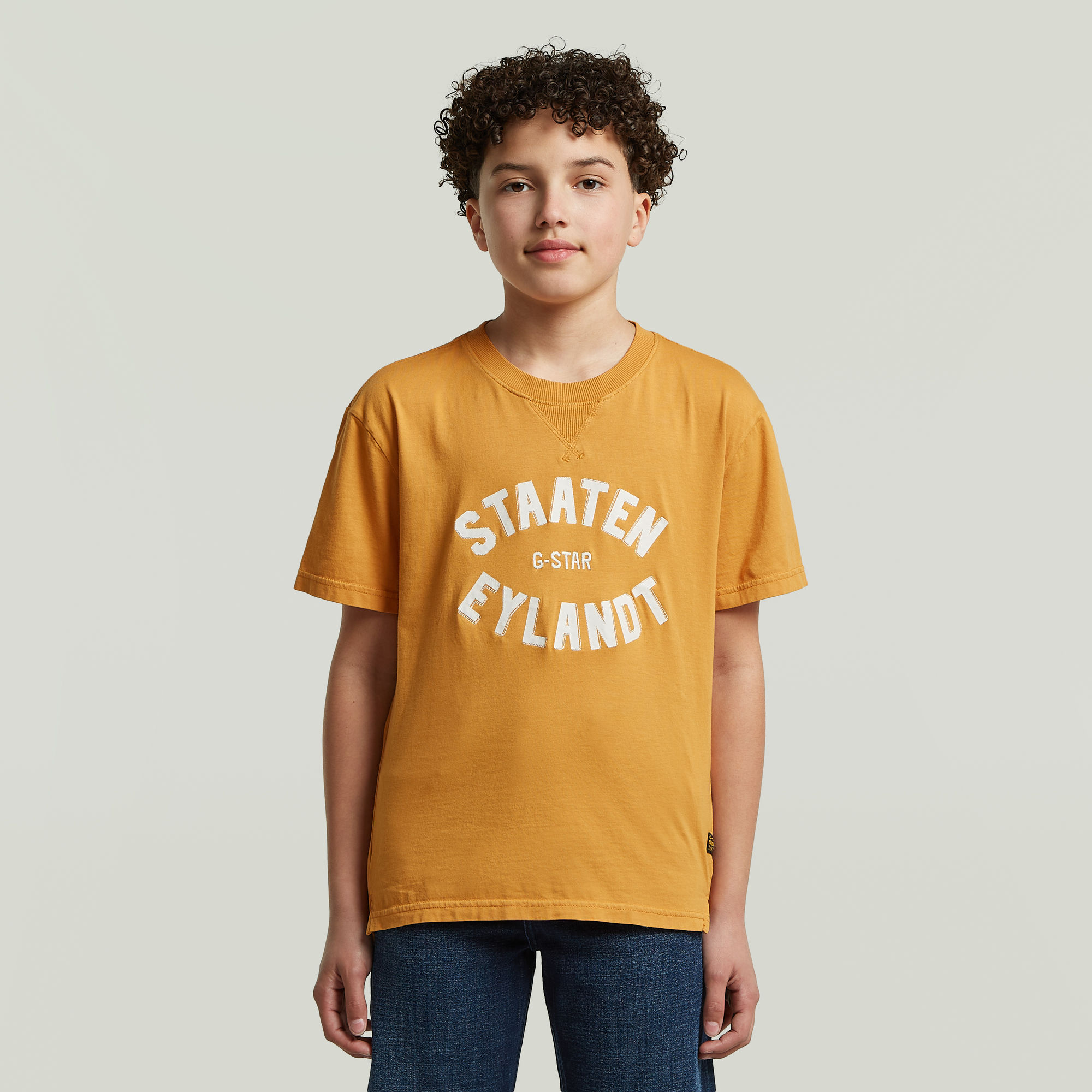 Boys Nifous T-Shirt - Gelb - jungen