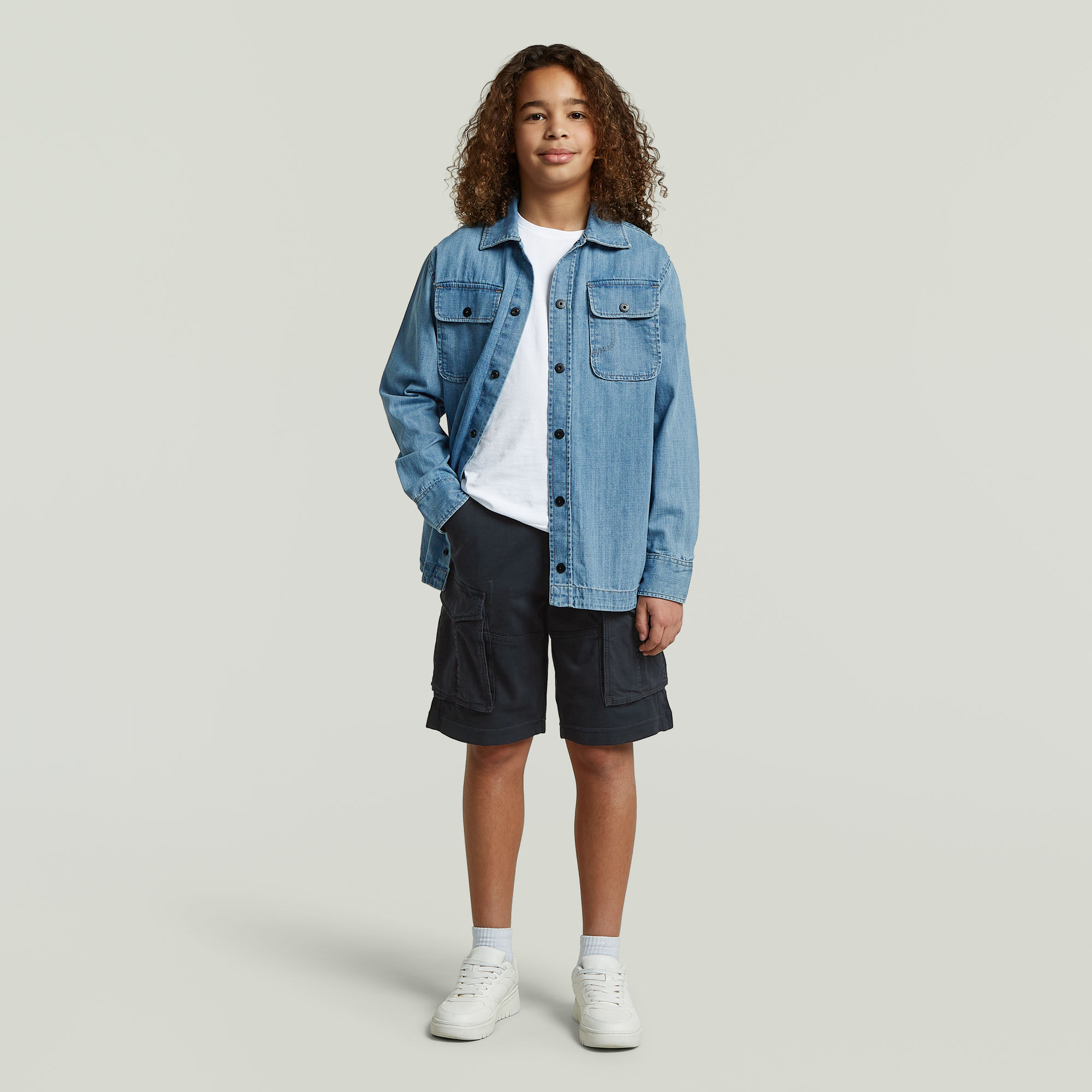 Thumbnail - Boys Rovic PM Shorts - Dunkelblau - jungen