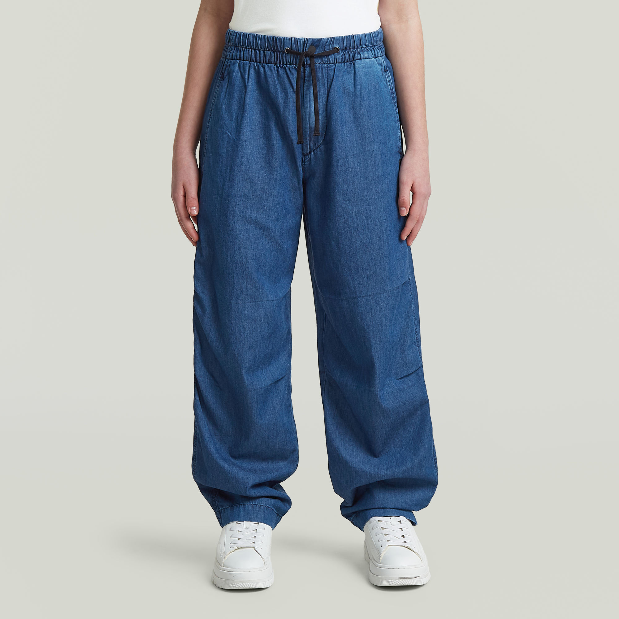 Girls Cosy Natural Hose - Mittelblau - mädchen