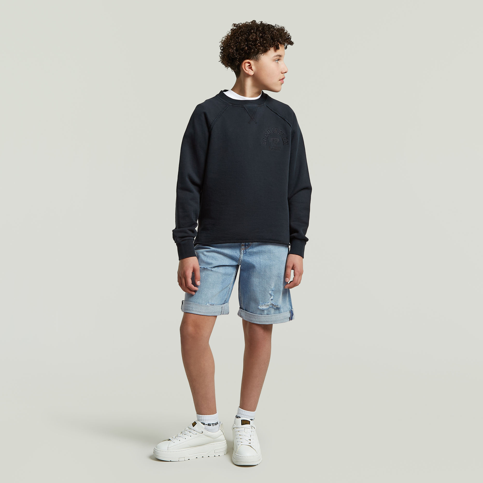 Thumbnail - Boys Mosa Shorts - Hellblau - jungen