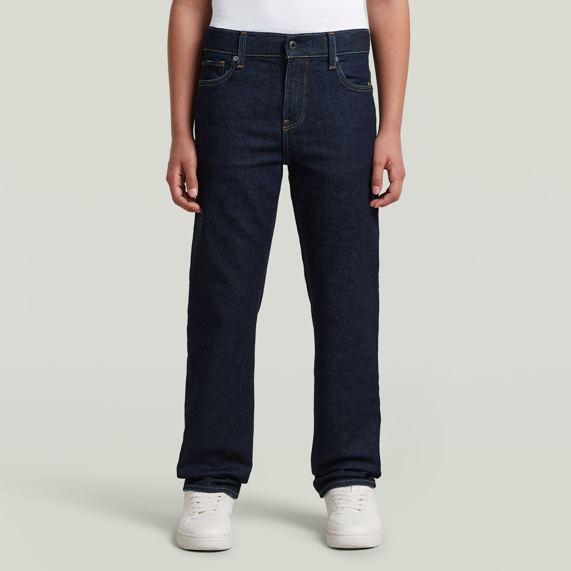 Boys 3301 Straight Tapered Jeans - Dunkelblau - jungen