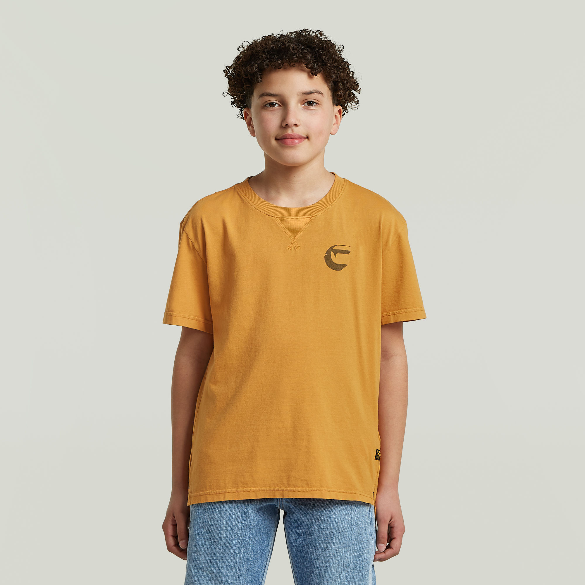 Boys Nifous T-Shirt - Gelb - jungen