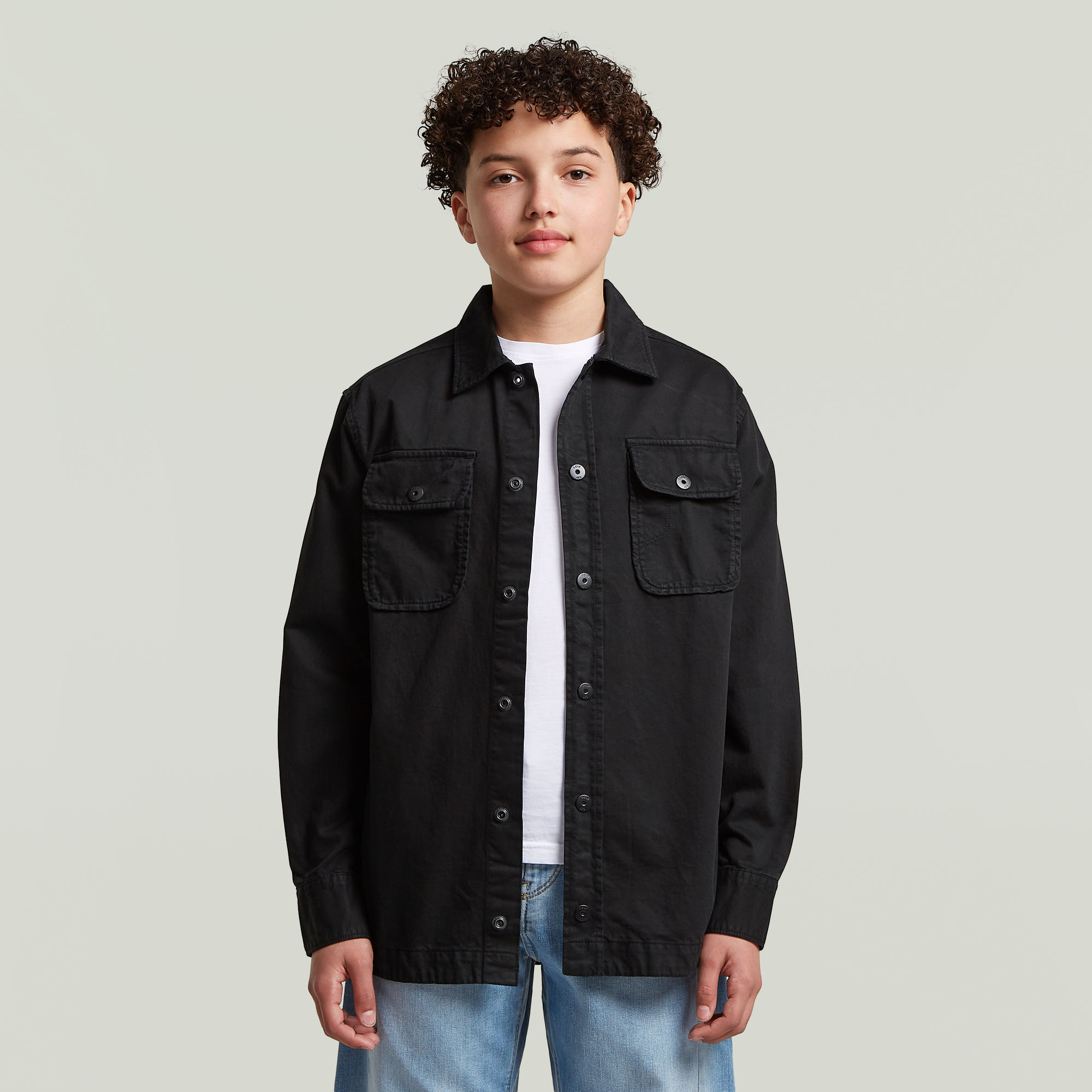 Boys GPO Overshirt - Schwarz - jungen