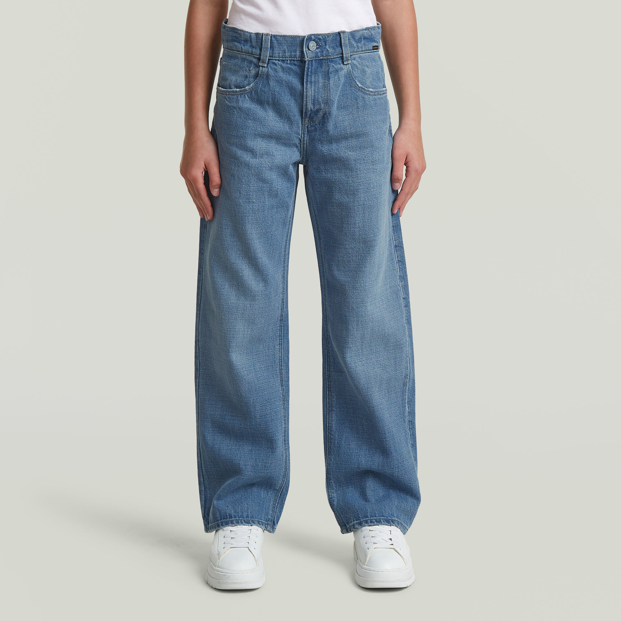 Girls Judee Loose Jeans - Hellblau - mädchen